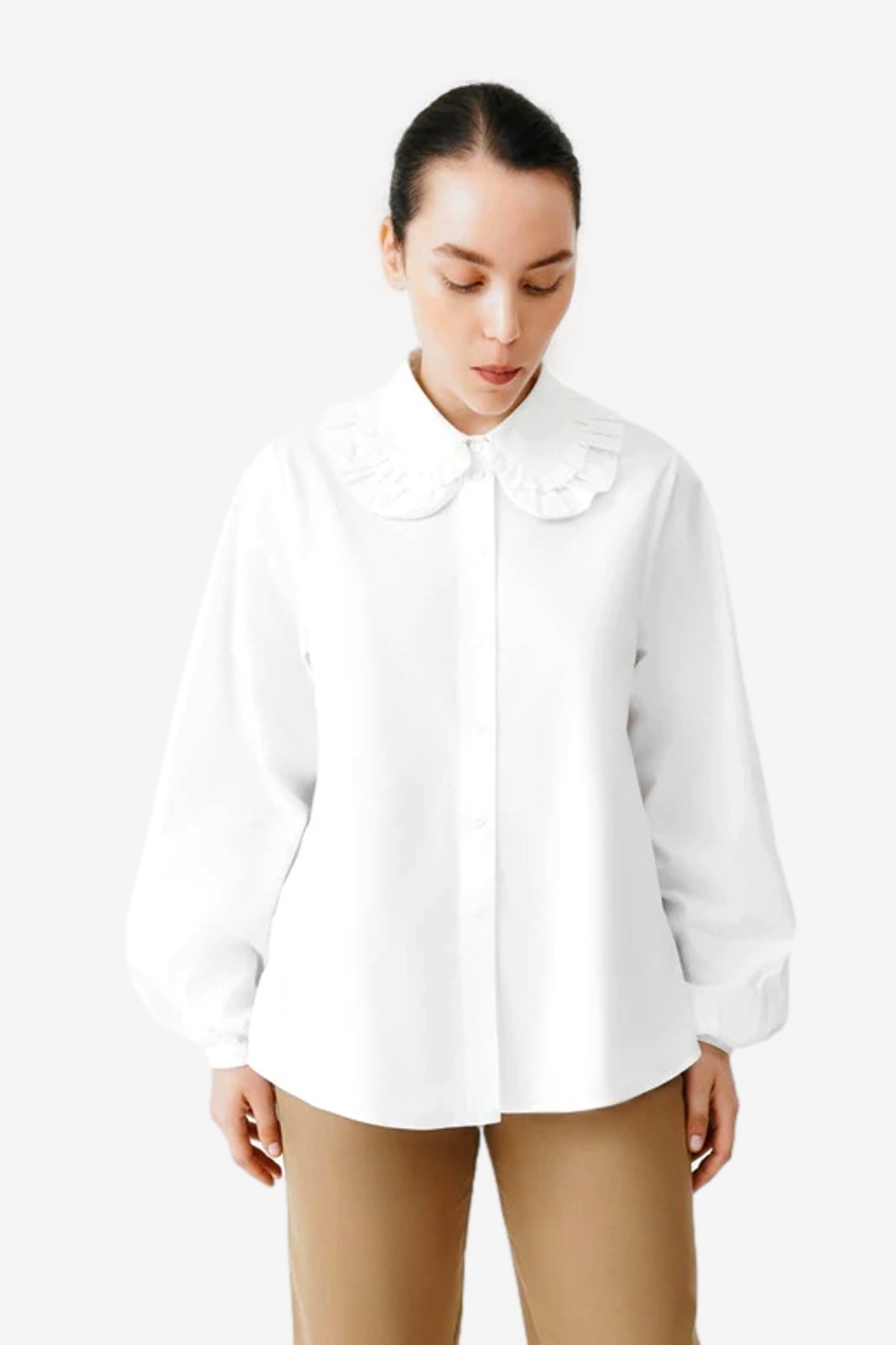 Kowtow Jules Shirt in White
