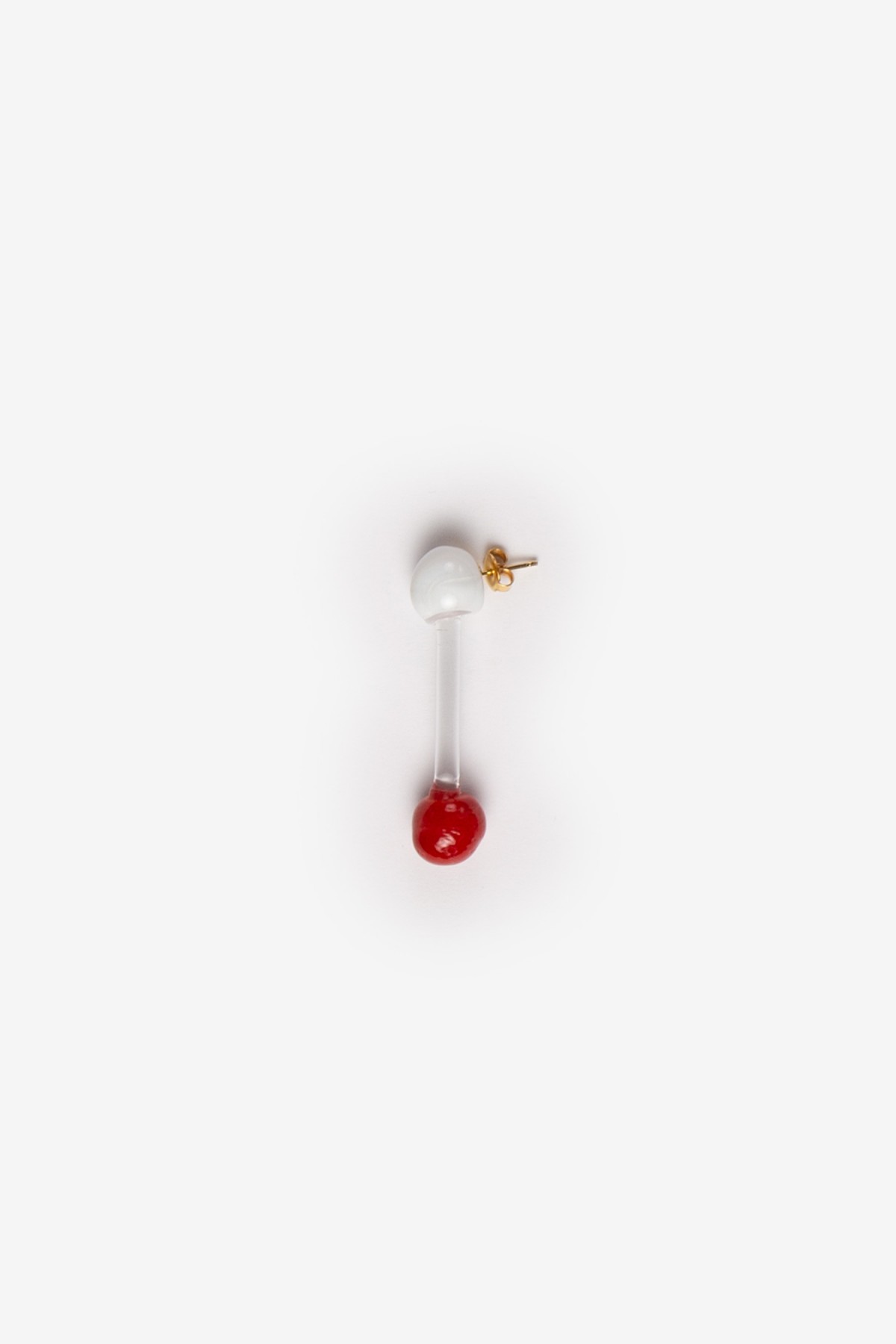 Levens Lea Earring in Red