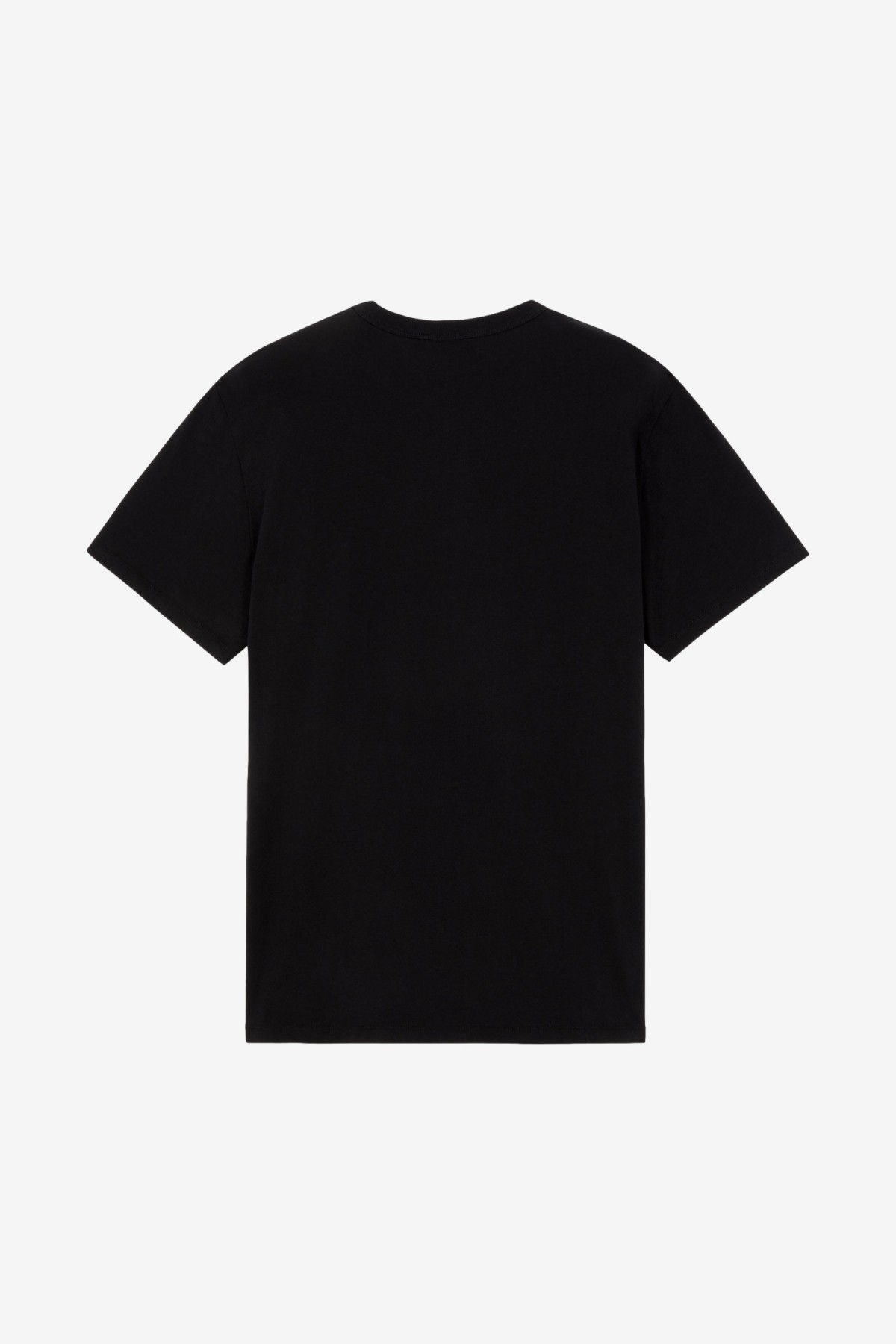 Maison Kitsuné Grey Fox Head Patch Classic Tee-Shirt in Black