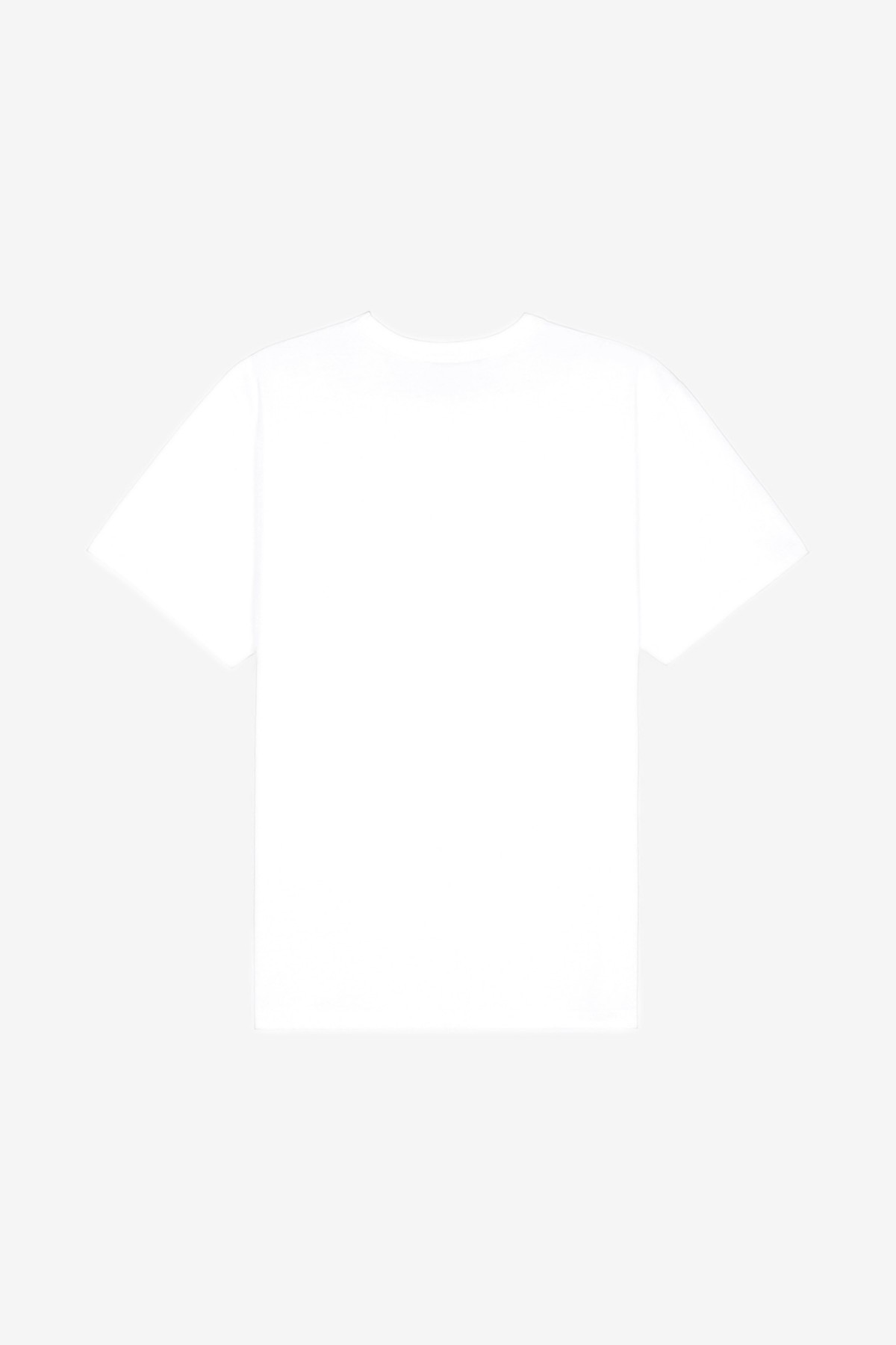 Maison Kitsuné Monochrome Fox Head Classic Tee-Shirt in White