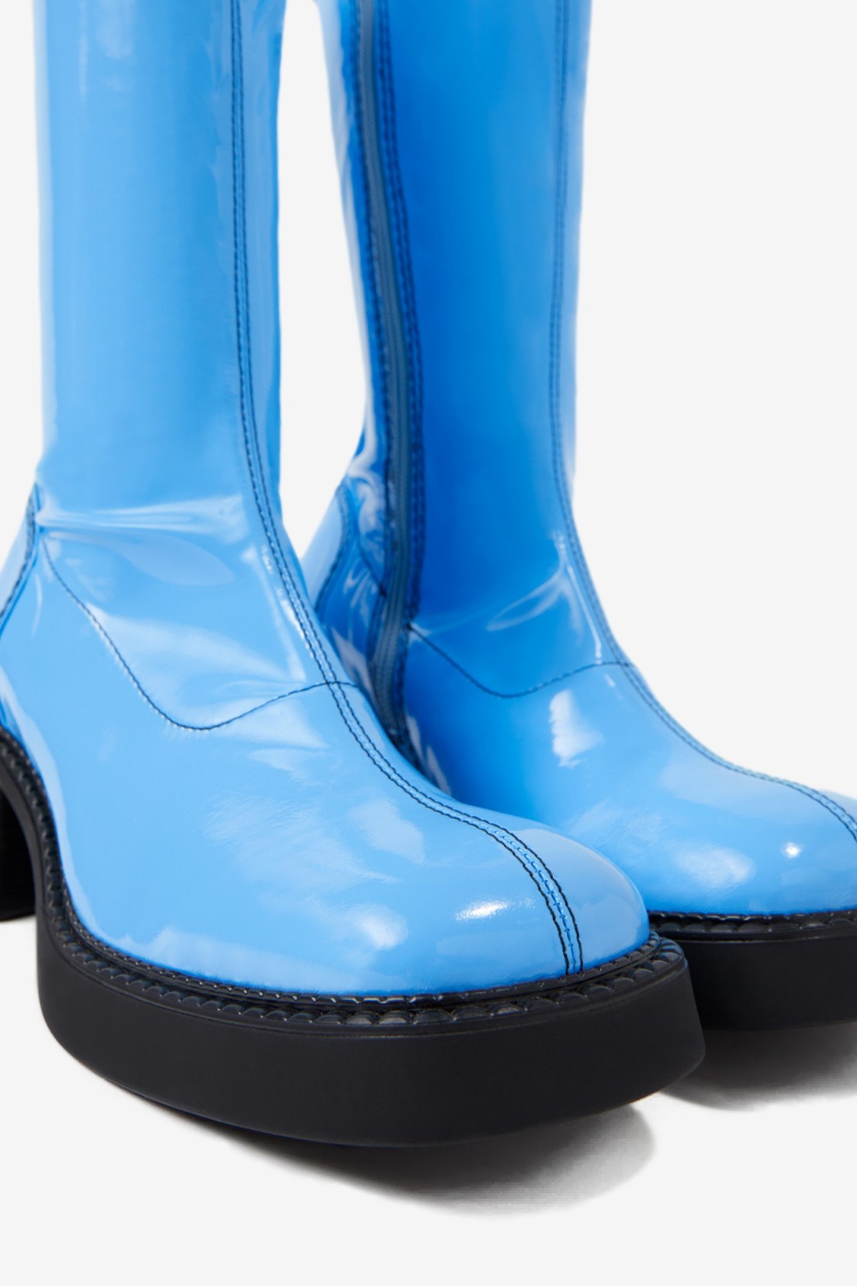 Miista Vero Blue Ankle Boots in Blue