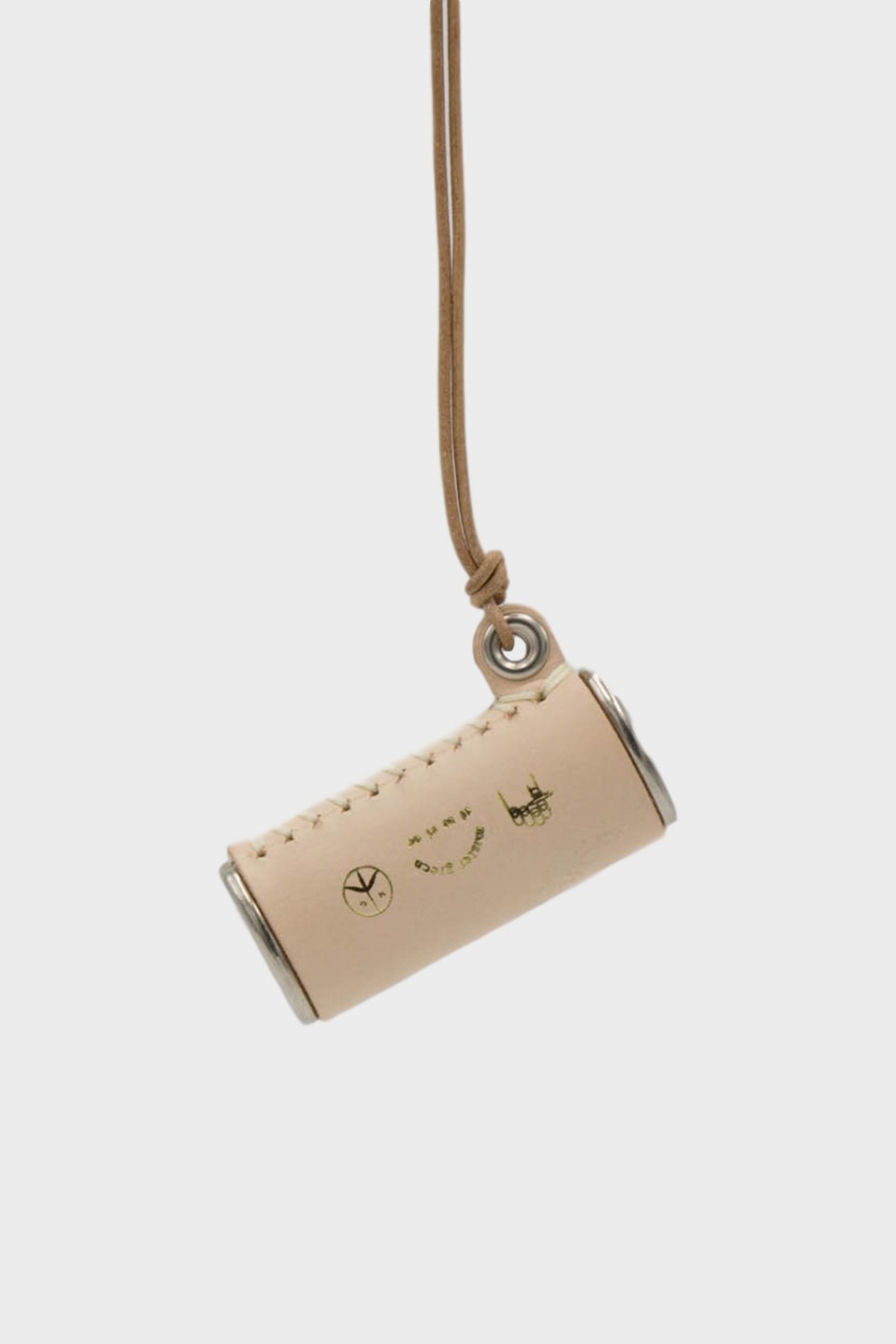 Mister Green Necklace Lighter in Natural Leather
