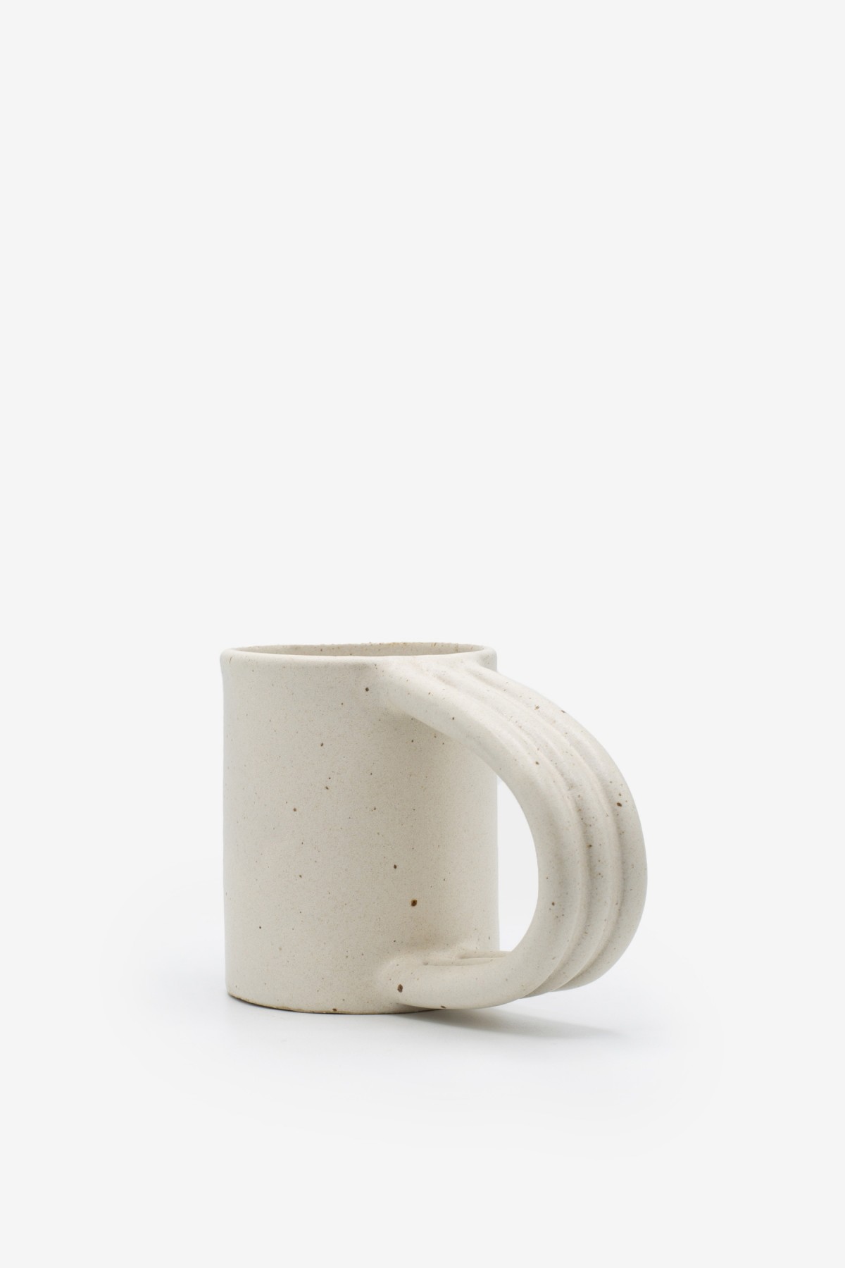 Miyelle Rainbow Mug in Speckled Cream