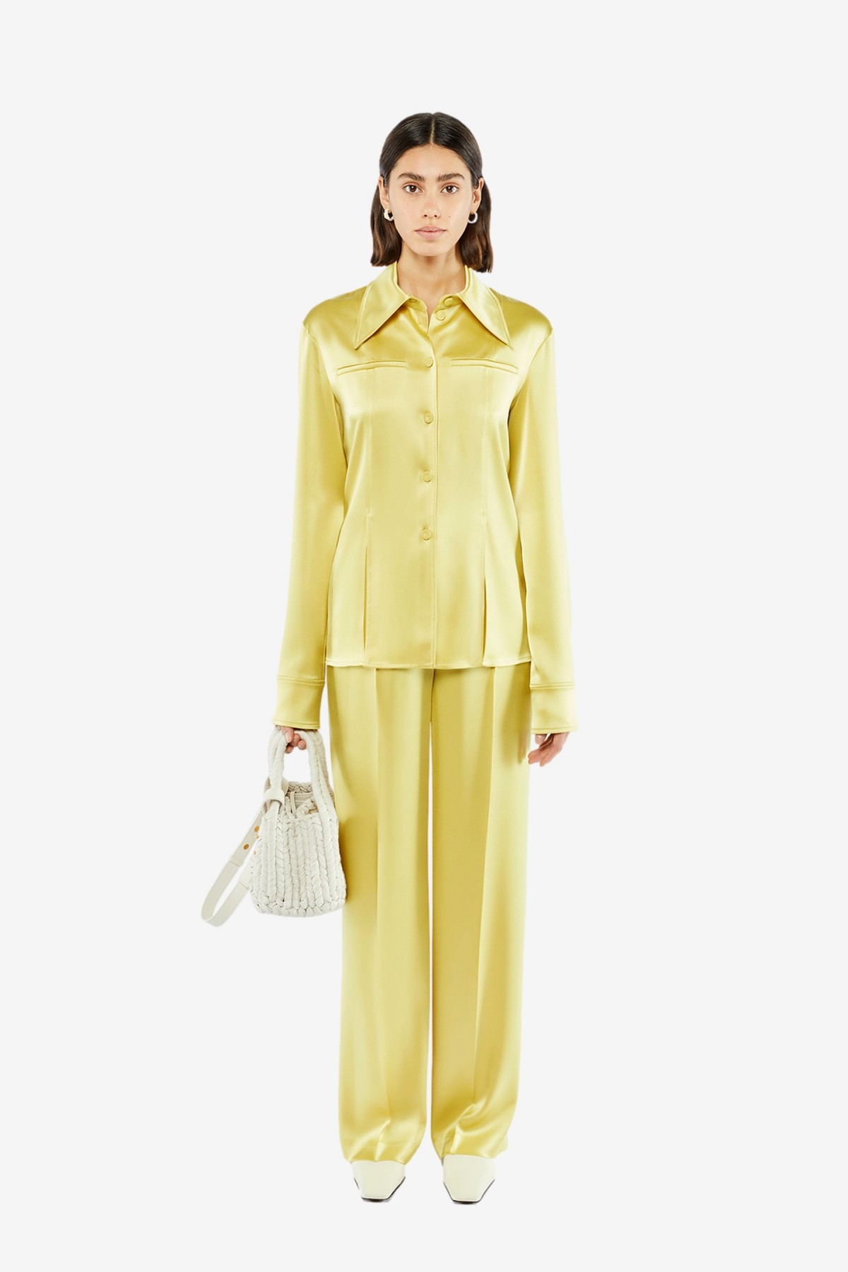 Nanushka Elu in Yellow