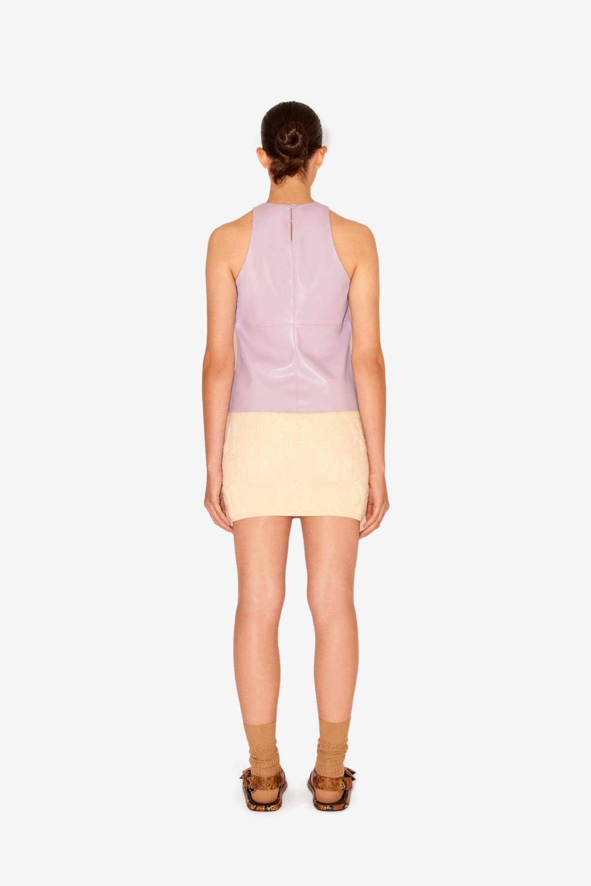 Nanushka Teza in Lilac
