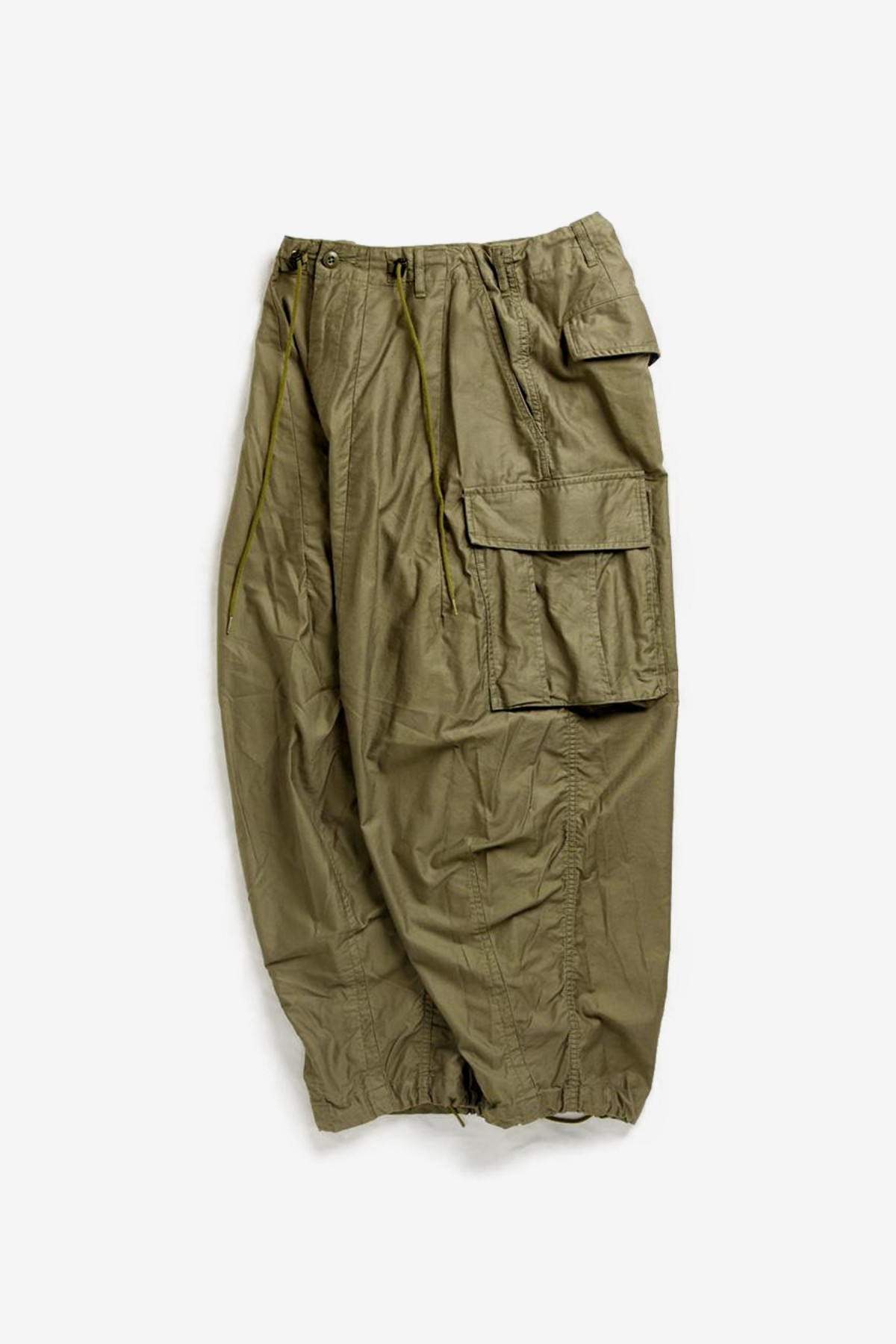 Needles H.D. Pant in Olive