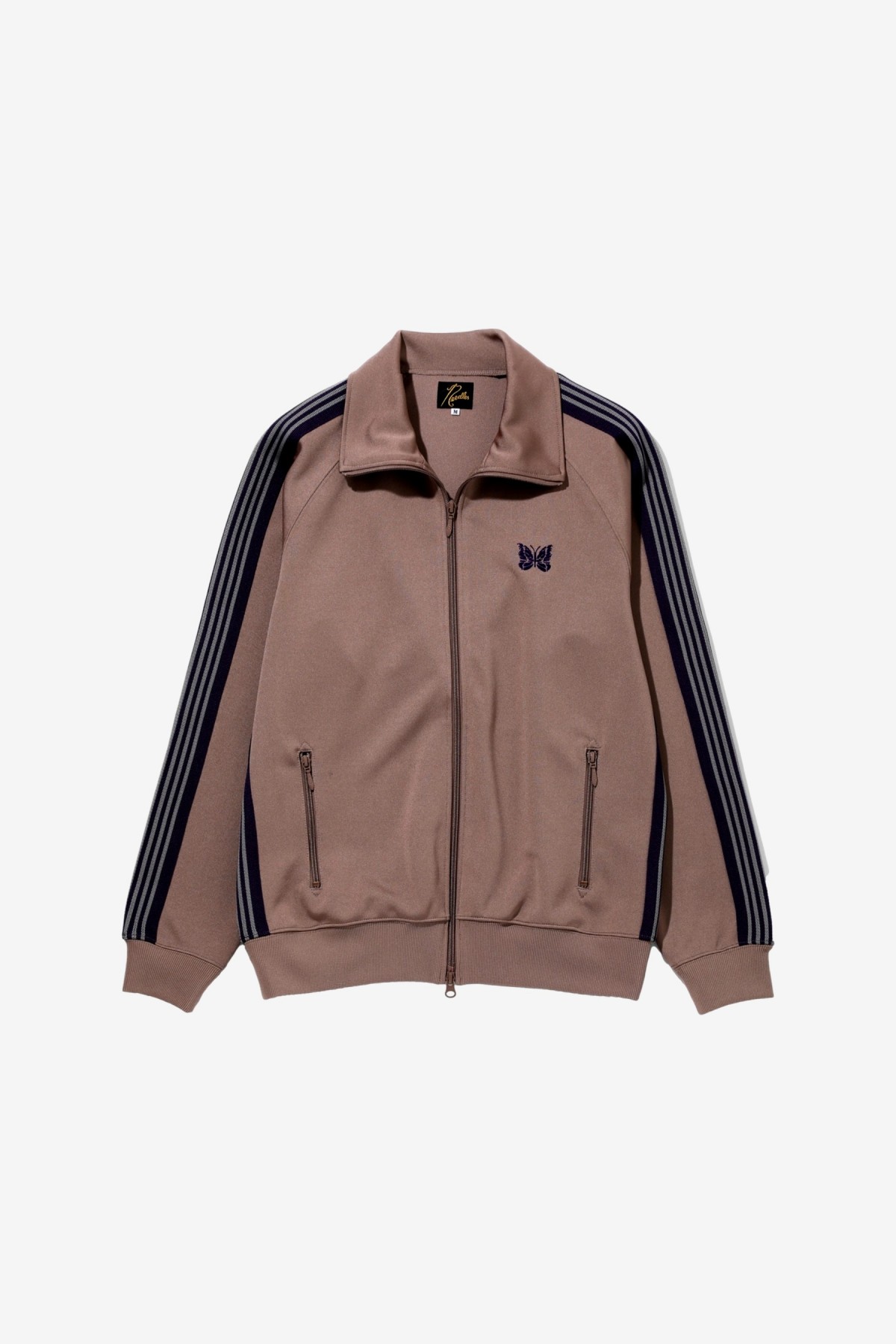 Needles Track Jacket in Taupe
