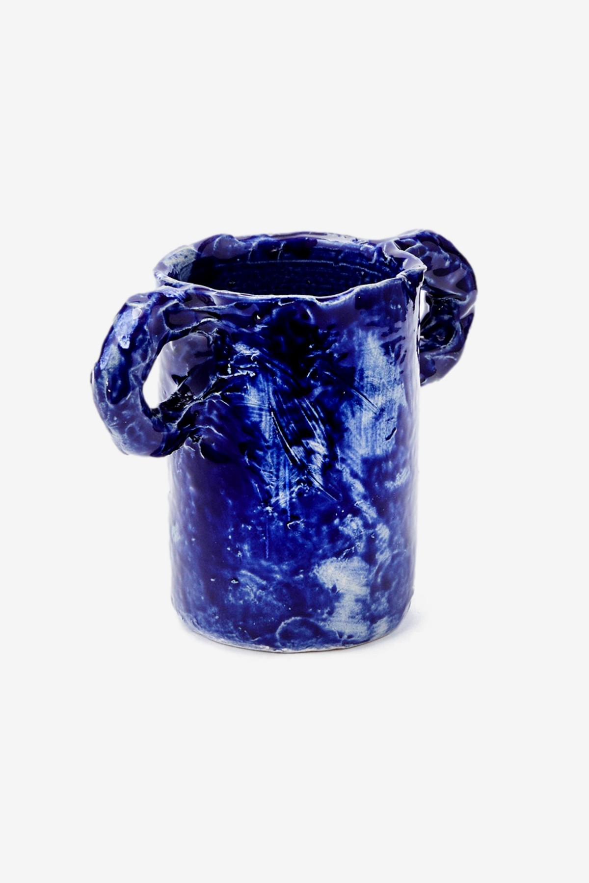 Niko June Studio Vase in Dark Blue