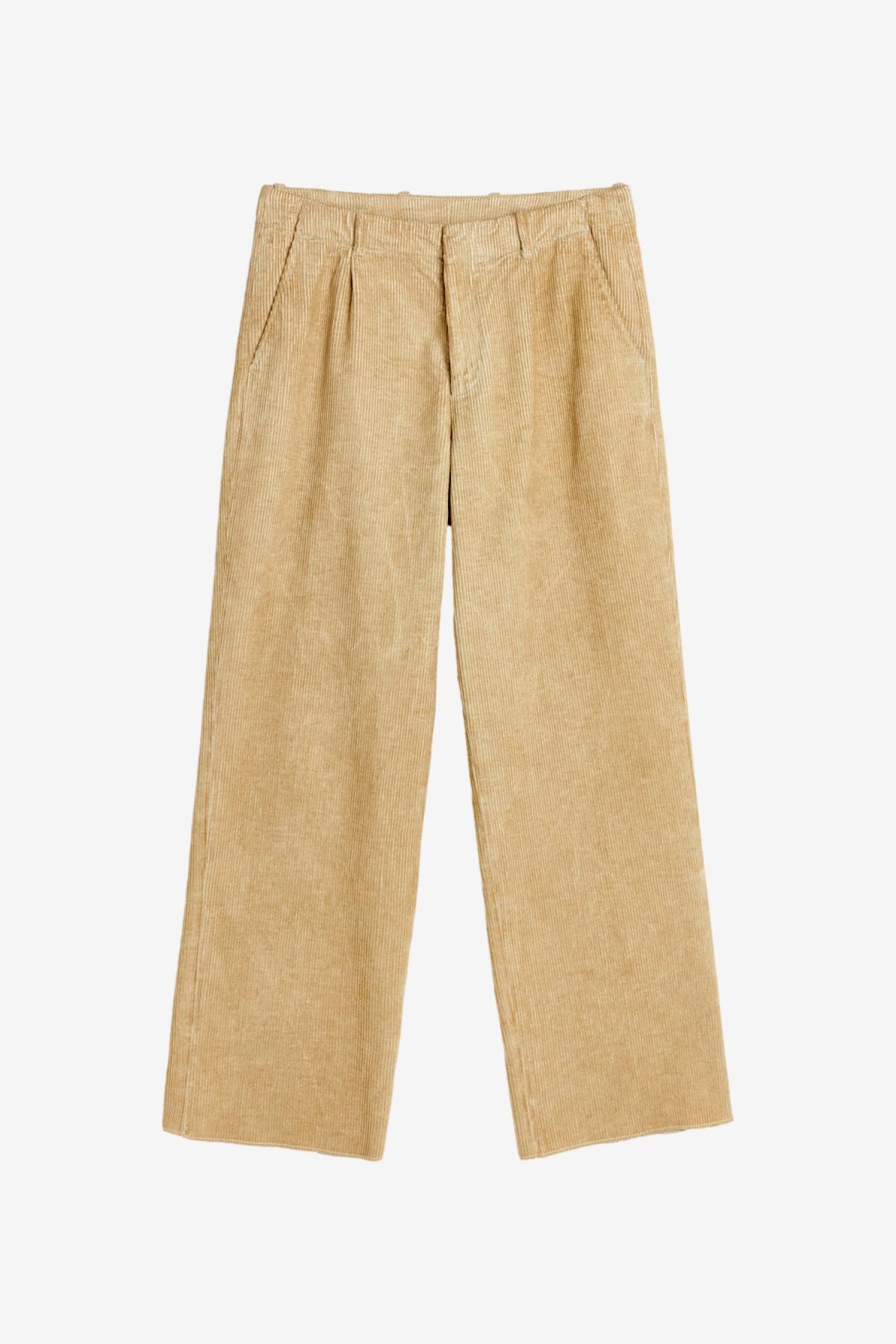Our Legacy Borrowed Chino in Washed Oat Cotton Linen Cord