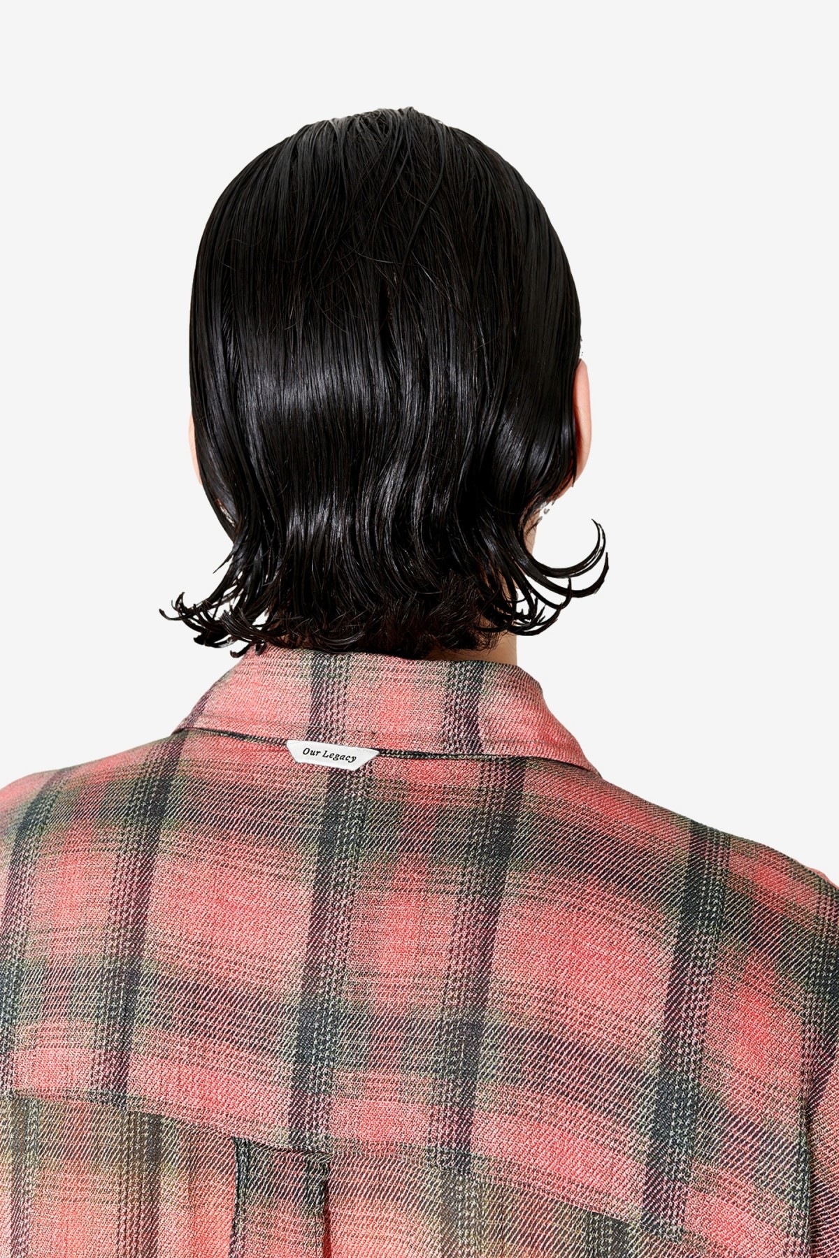 Our Legacy Borrowed Shirt in Big Lumbercheck Print