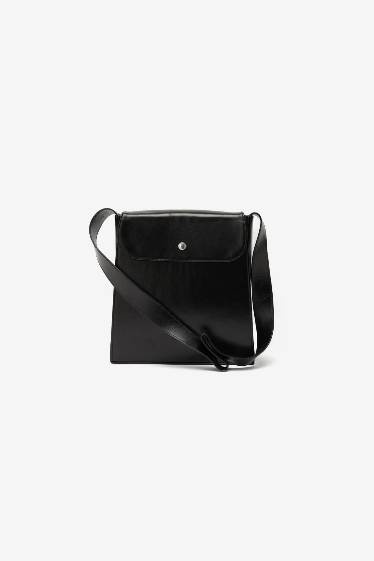 Our Legacy Extended Bag in Aamon Black Leather