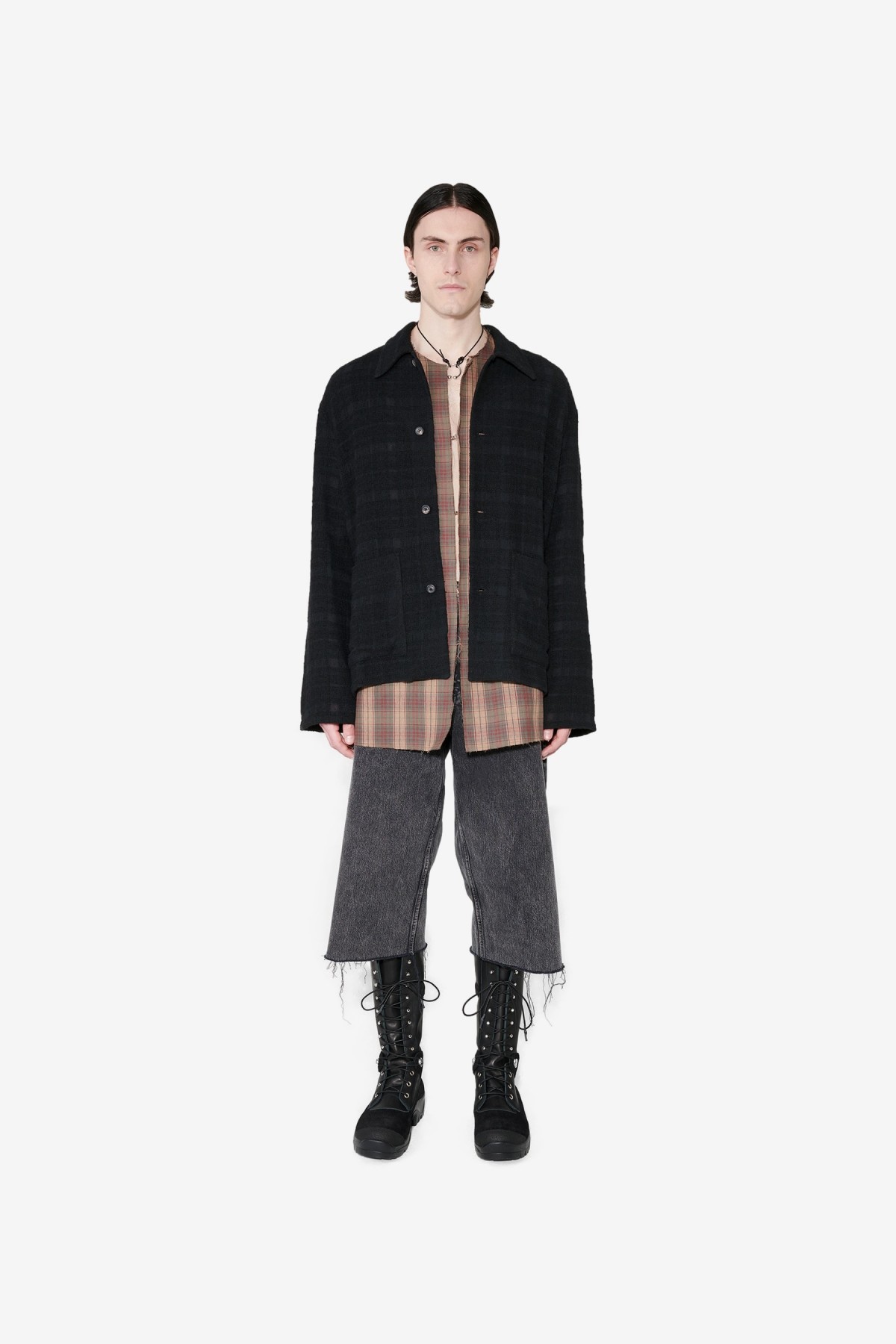 Our Legacy Haven Jacket in Black Pankow Check