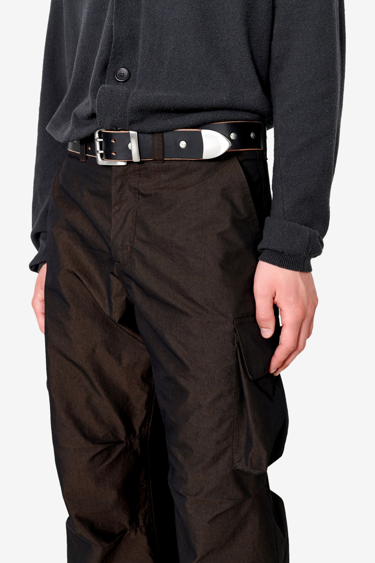 Our Legacy Mount Trouser in Black High Twist Solaro