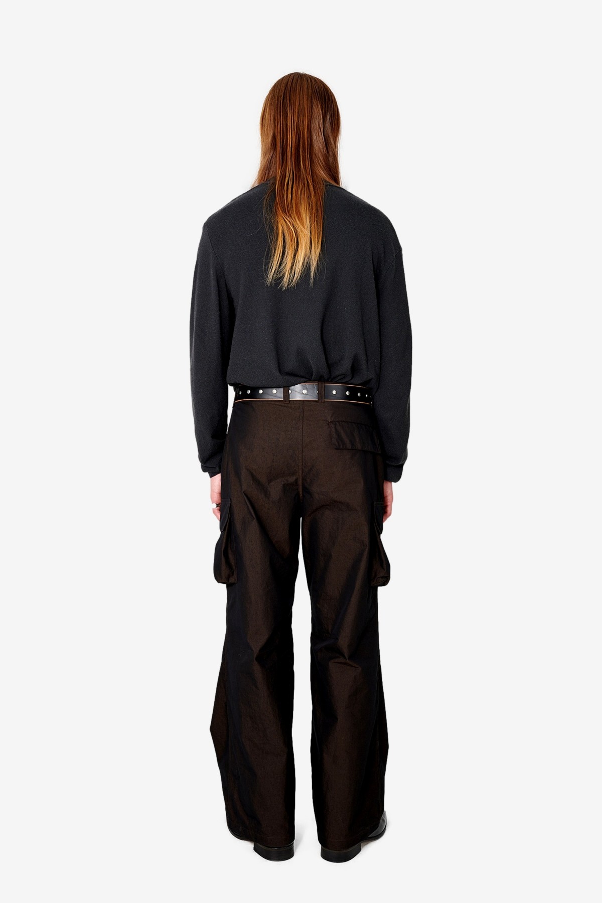 Our Legacy Mount Trouser in Black High Twist Solaro