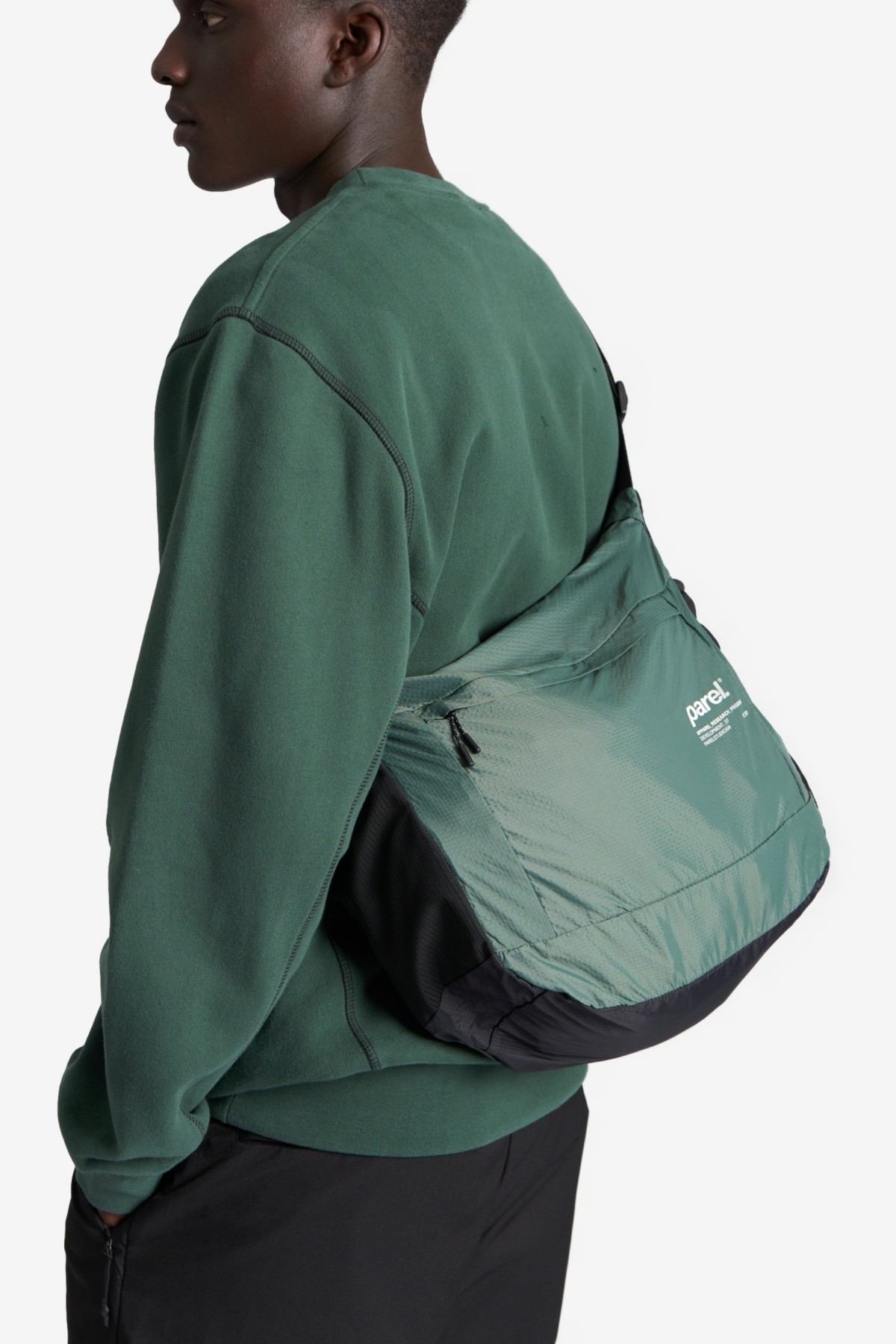 Parel Lokka Bag in Green/Black