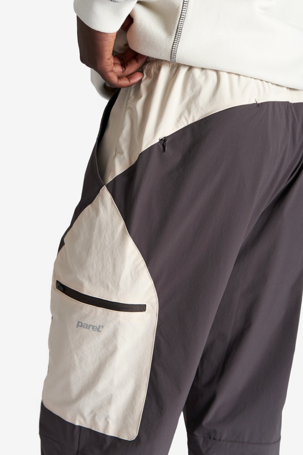 Parel Vinson Pants in Ash/Cream