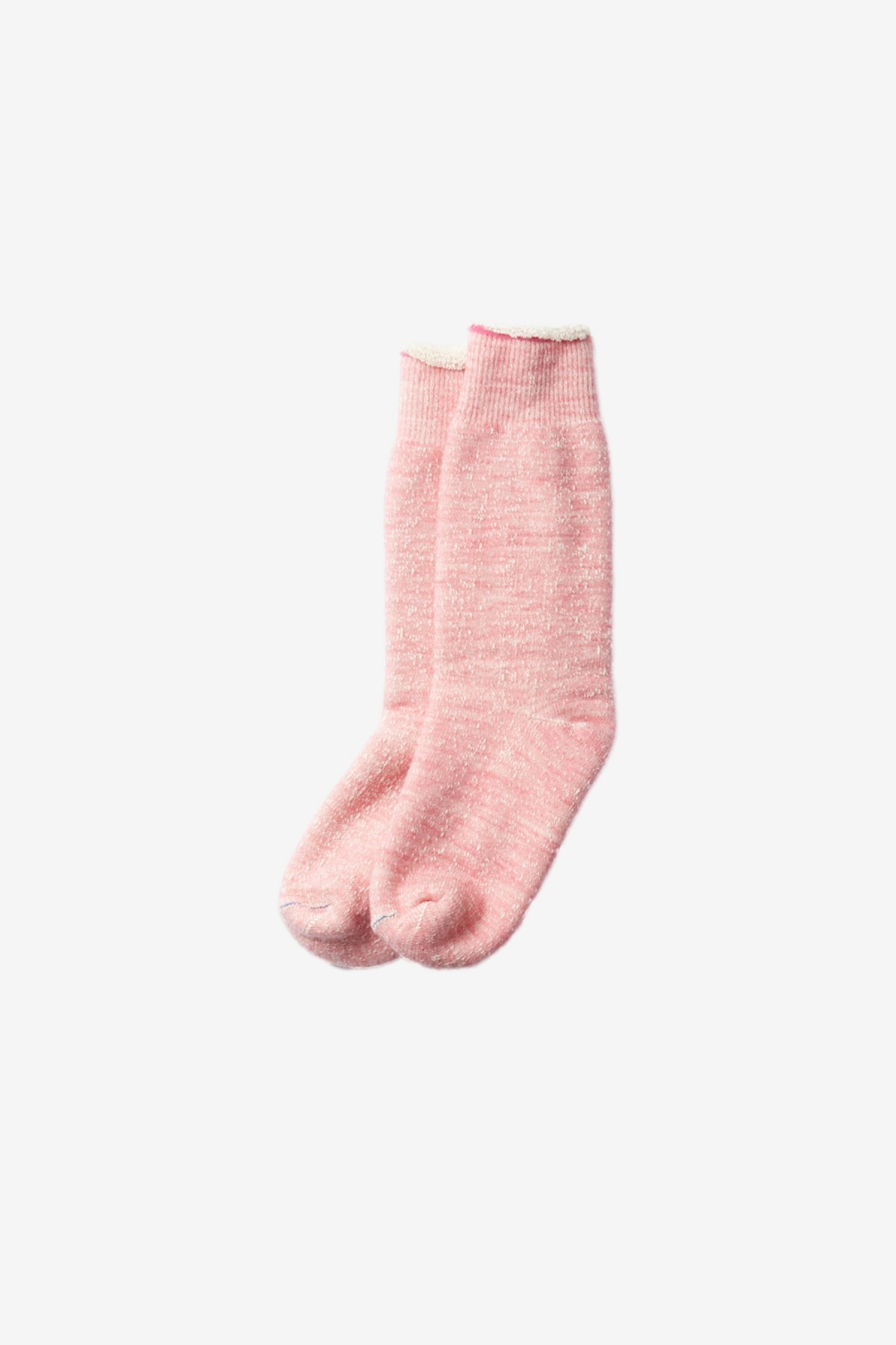 RoToTo Double Face Socks in Light Pink