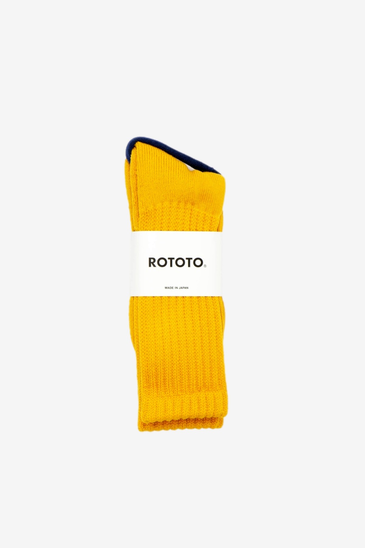 RoToTo Loose Pile Socks in Yellow