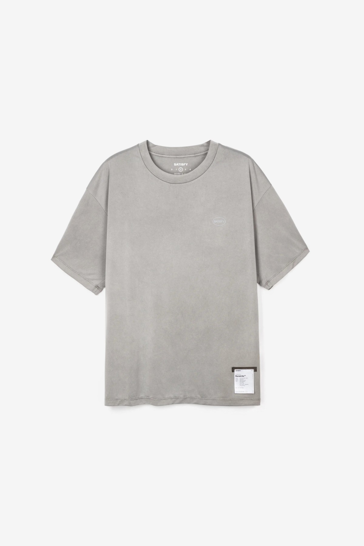 Satisfy Running AuraLite T-Shirt in Mineral Fossil