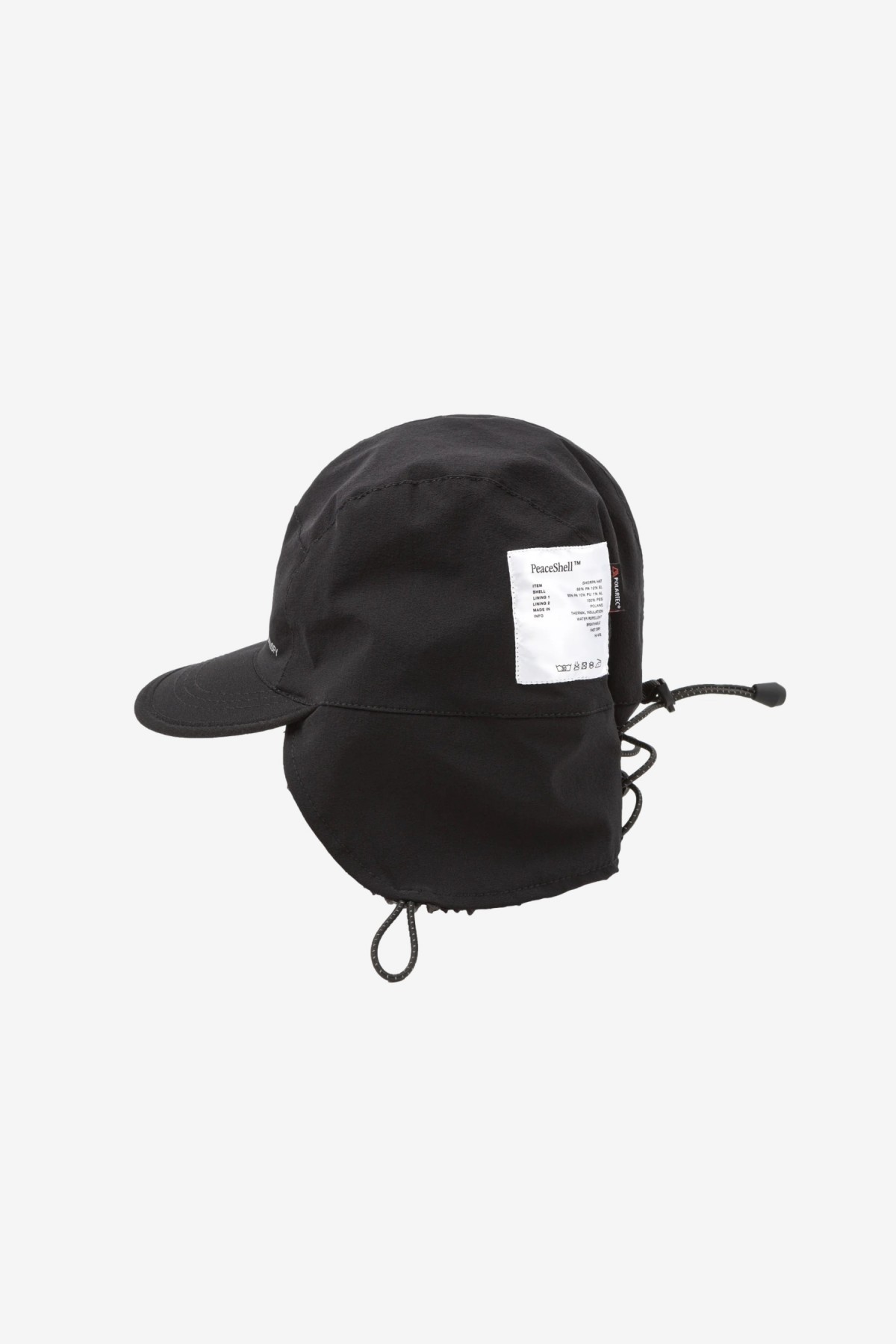 Satisfy Running PeaceShell Sherpa Hat in Black