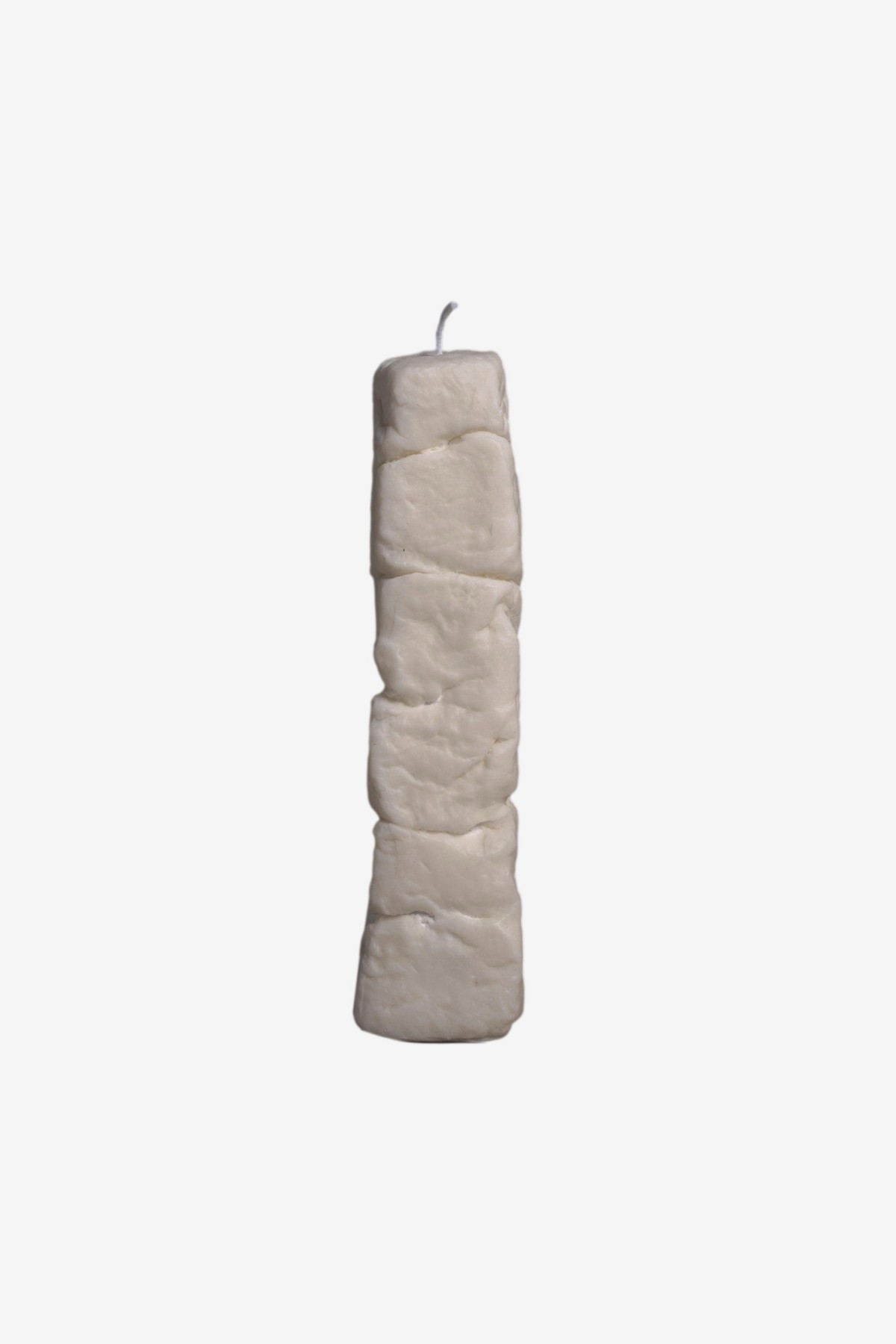 Satta Tall Rock Candle in Unscented Soy Wax