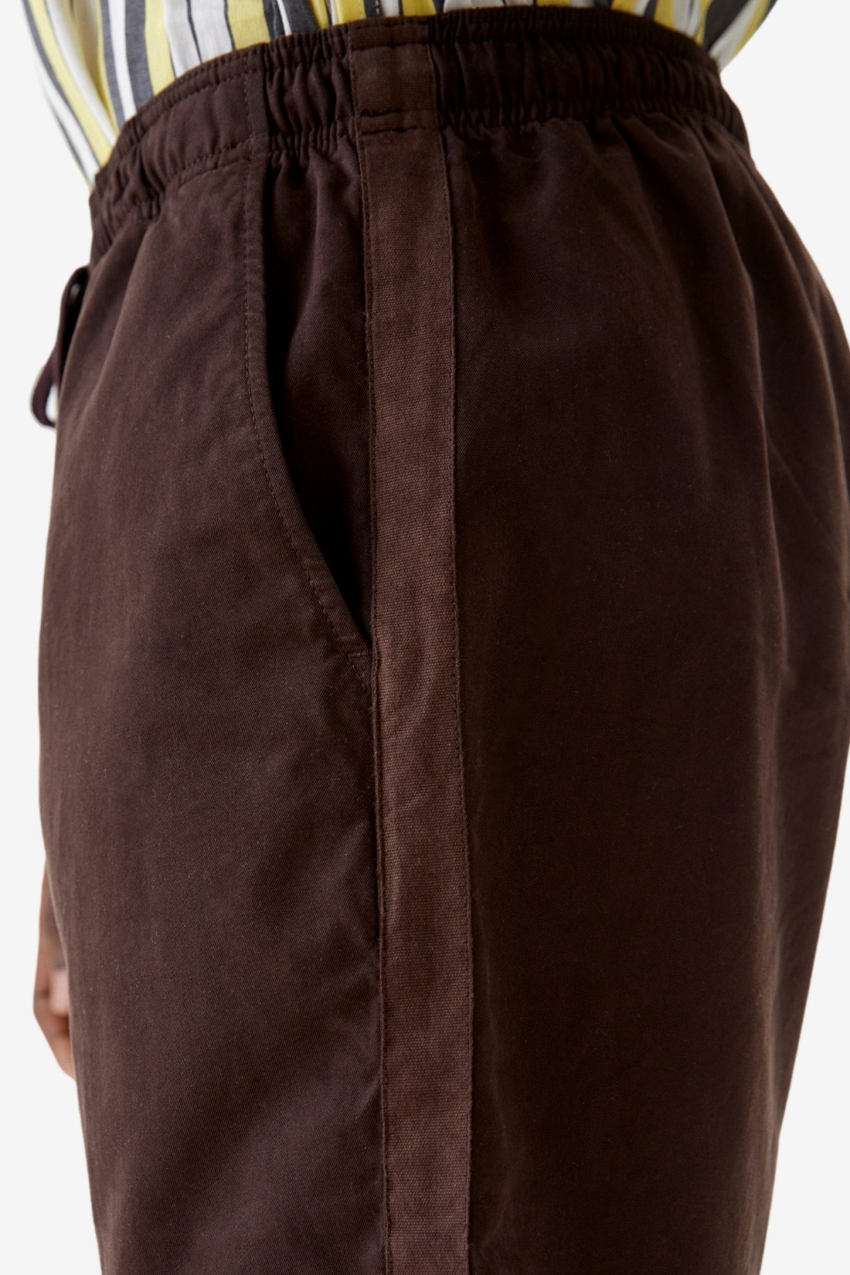 Schnayderman’s Shorts Twill Gd in Chocolate