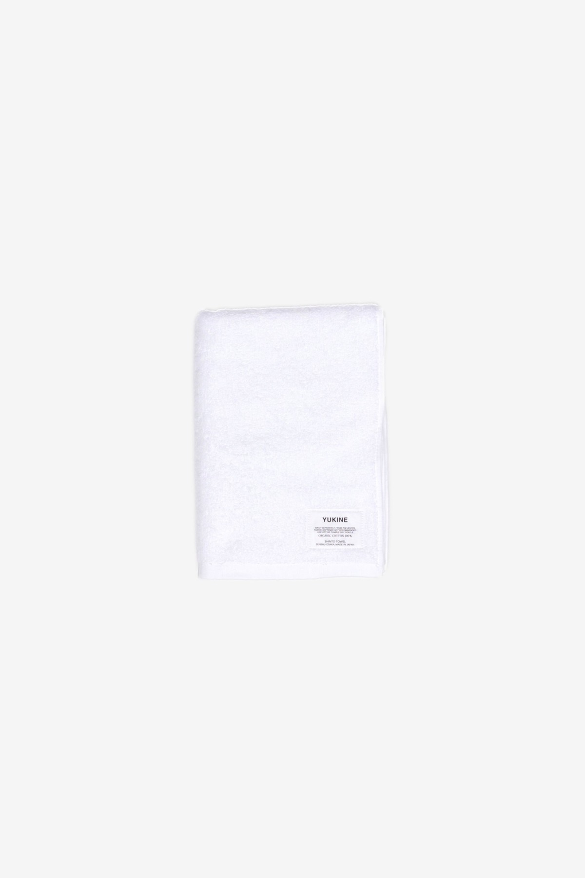 Shinto Yukine Mini Bath Towel Shiro in White