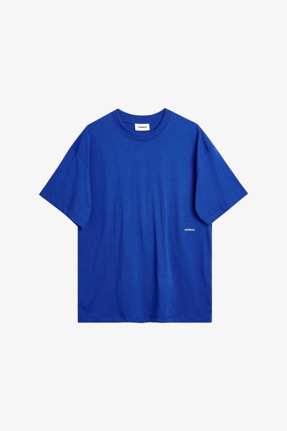 Soulland Ash T-Shirt in Blue