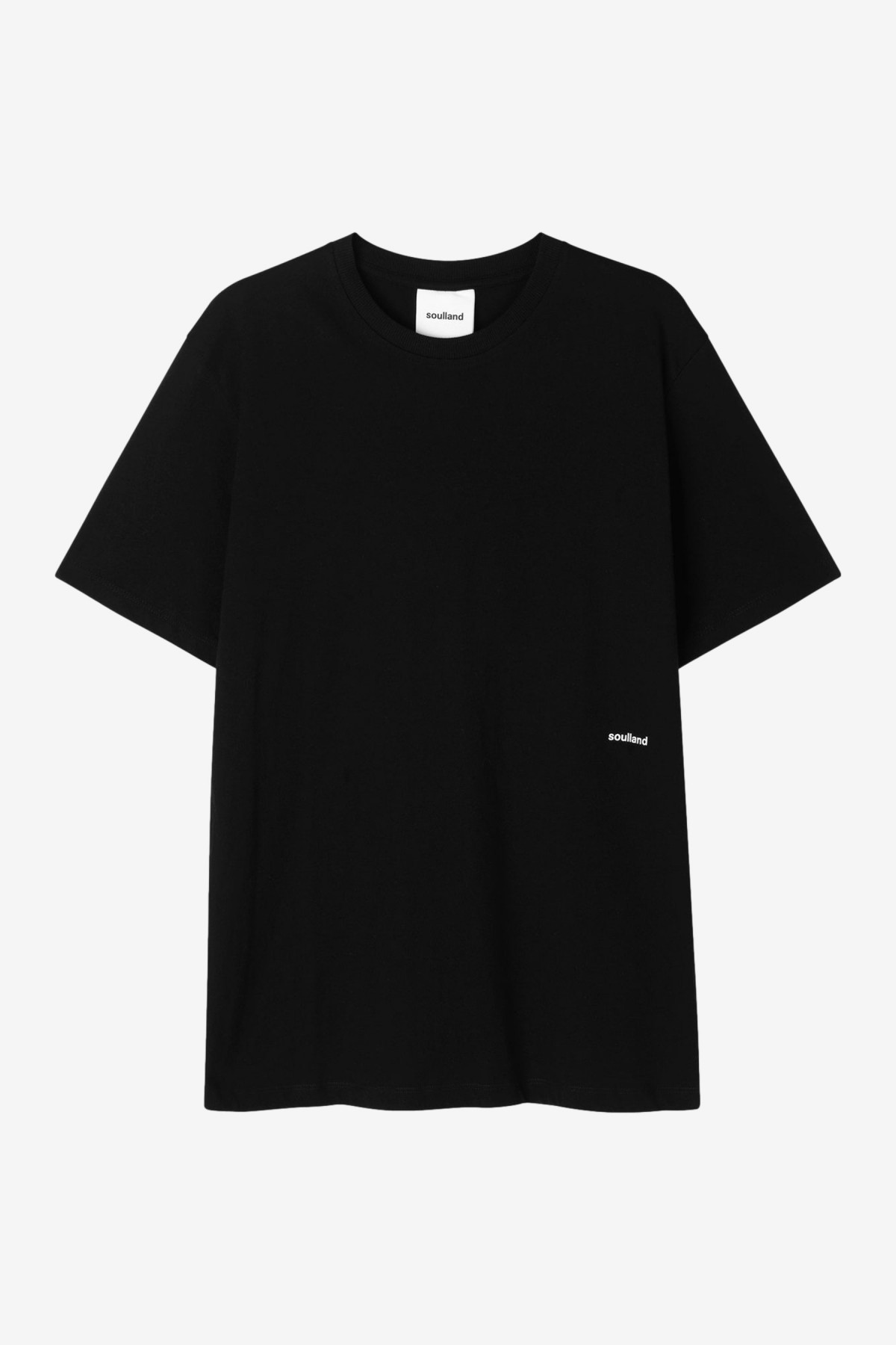 Soulland Coffey T-Shirt in Black