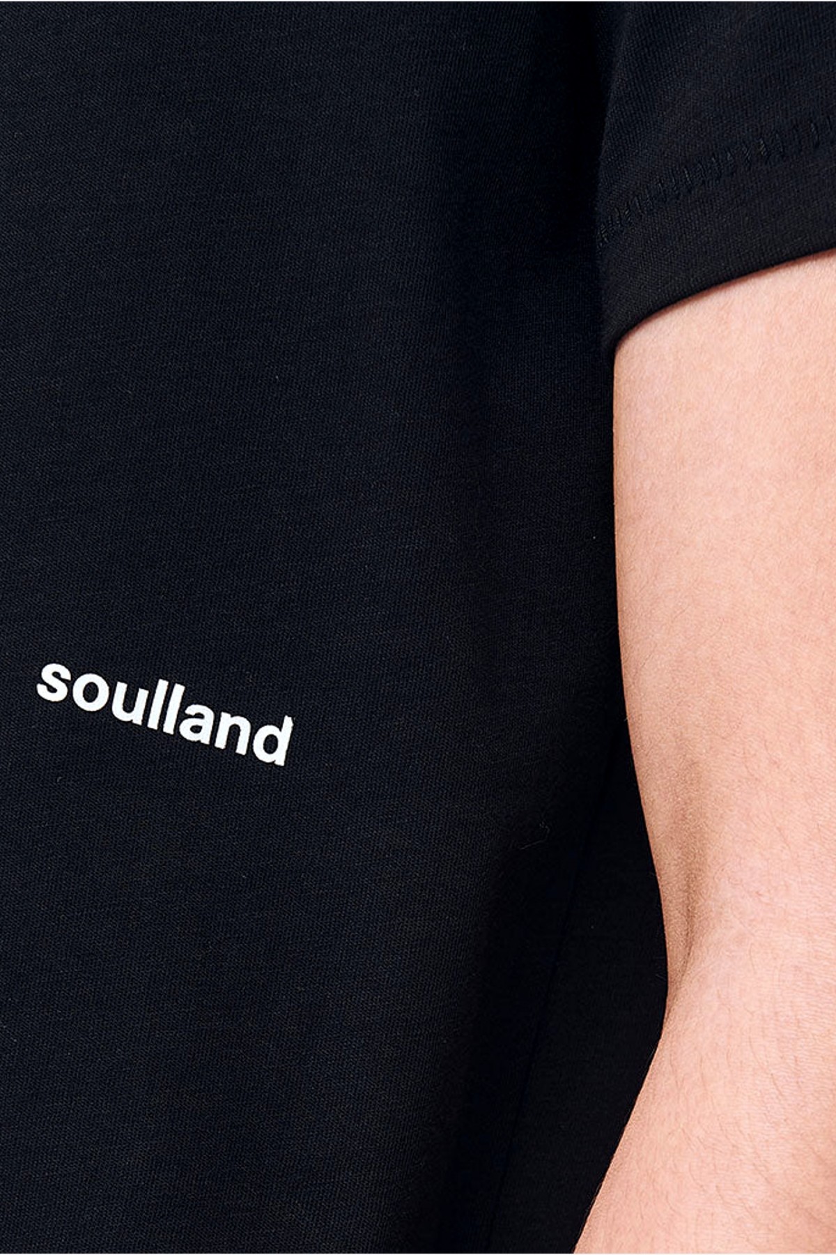 Soulland Coffey T-Shirt in Black
