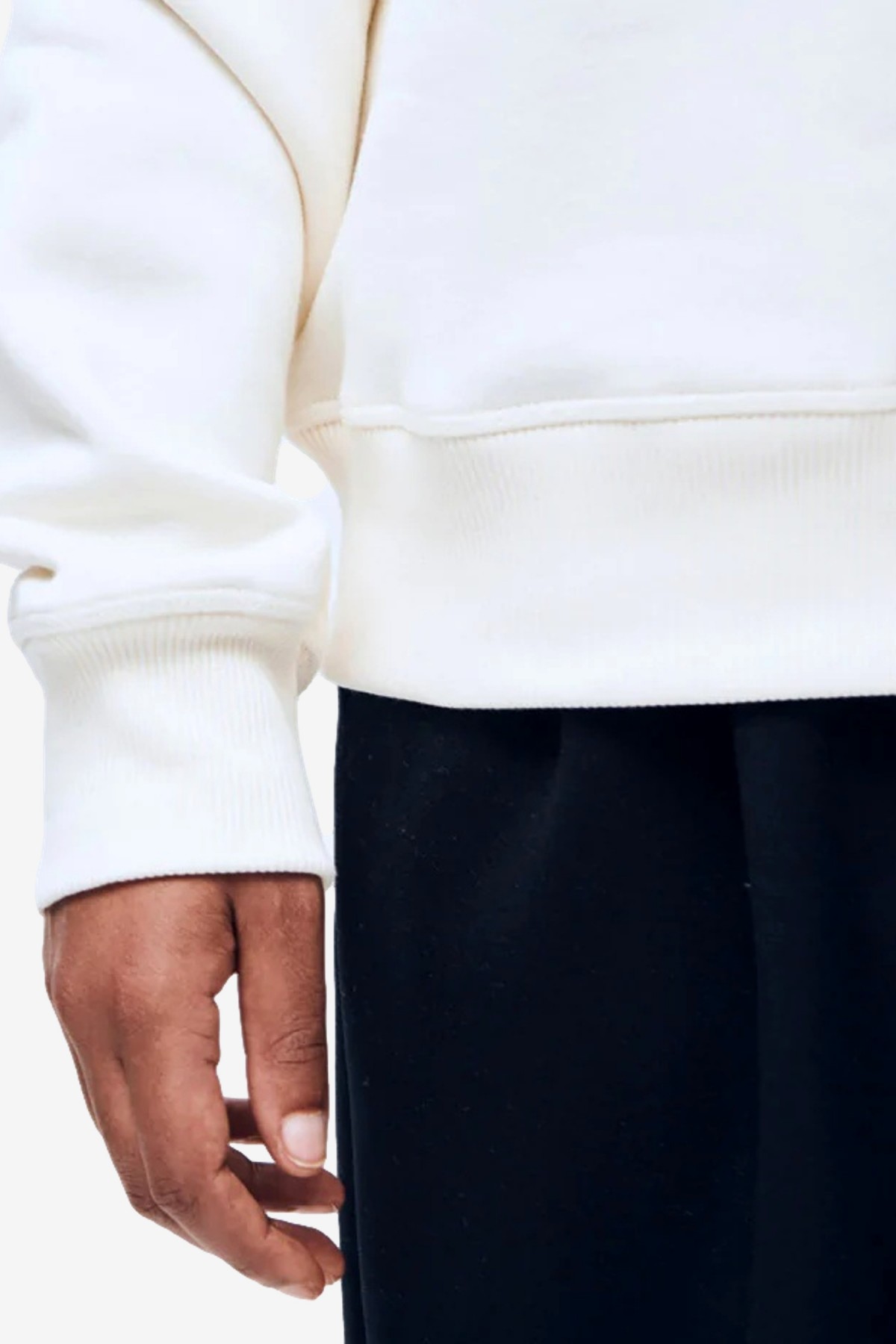 Soulland Joy Sweatshirt in Off White