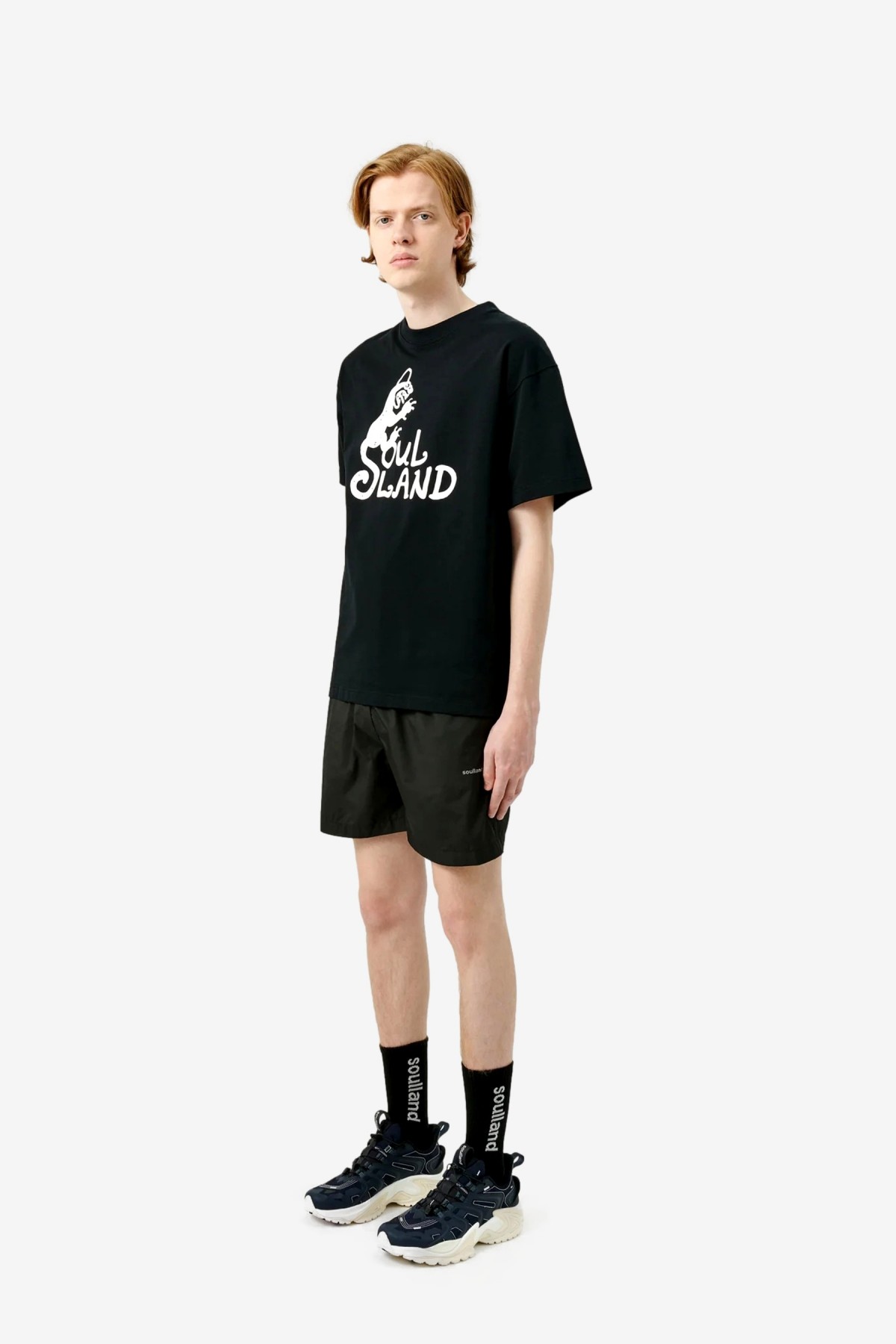 Soulland Mateo Shorts in Black