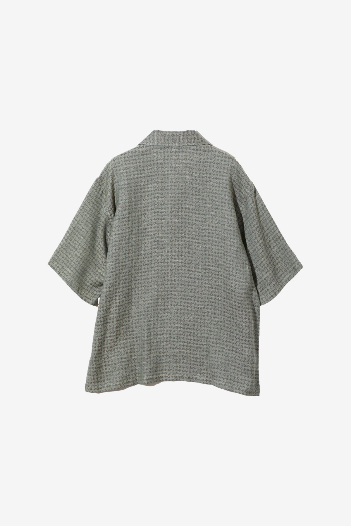South2 West8 Cabana Shirt in Blue Grey