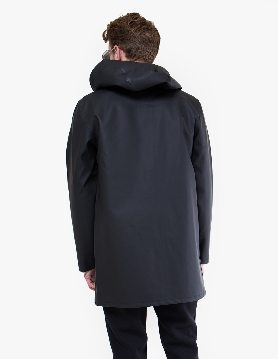 Stutterheim Stockholm Raincoat in Black
