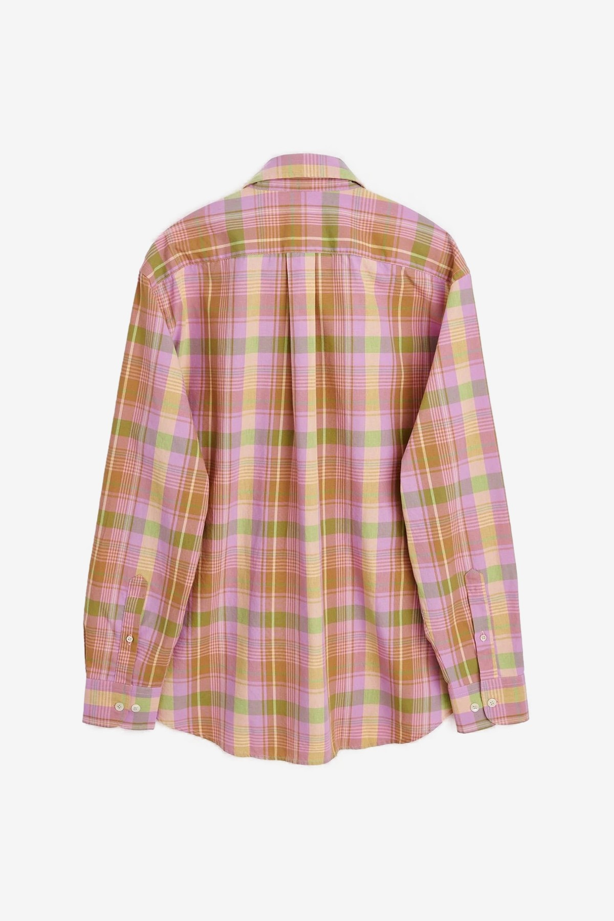 Sunflower Button Down Shirt in Pink Check