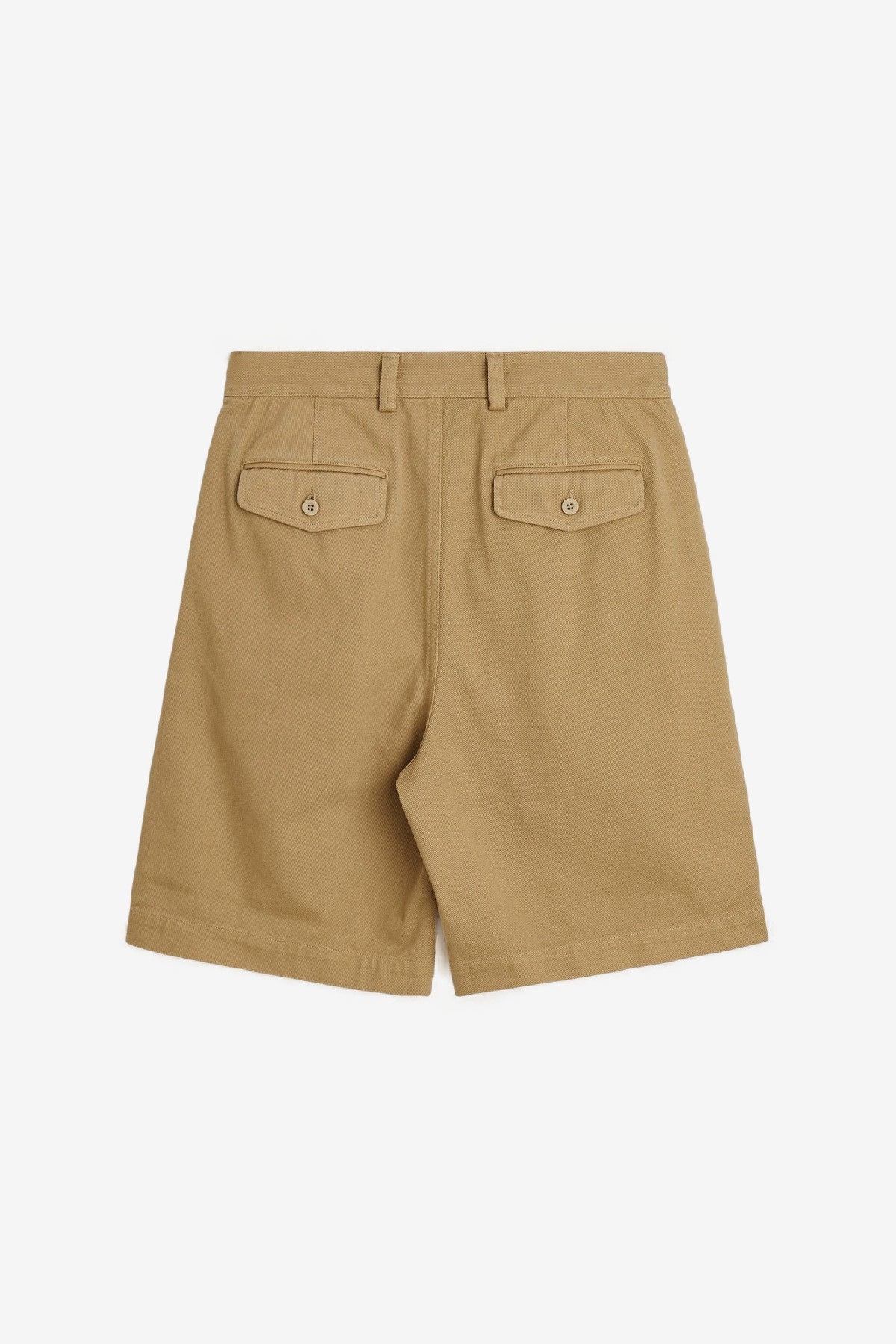 Sunflower Pleated Shorts in Khaki
