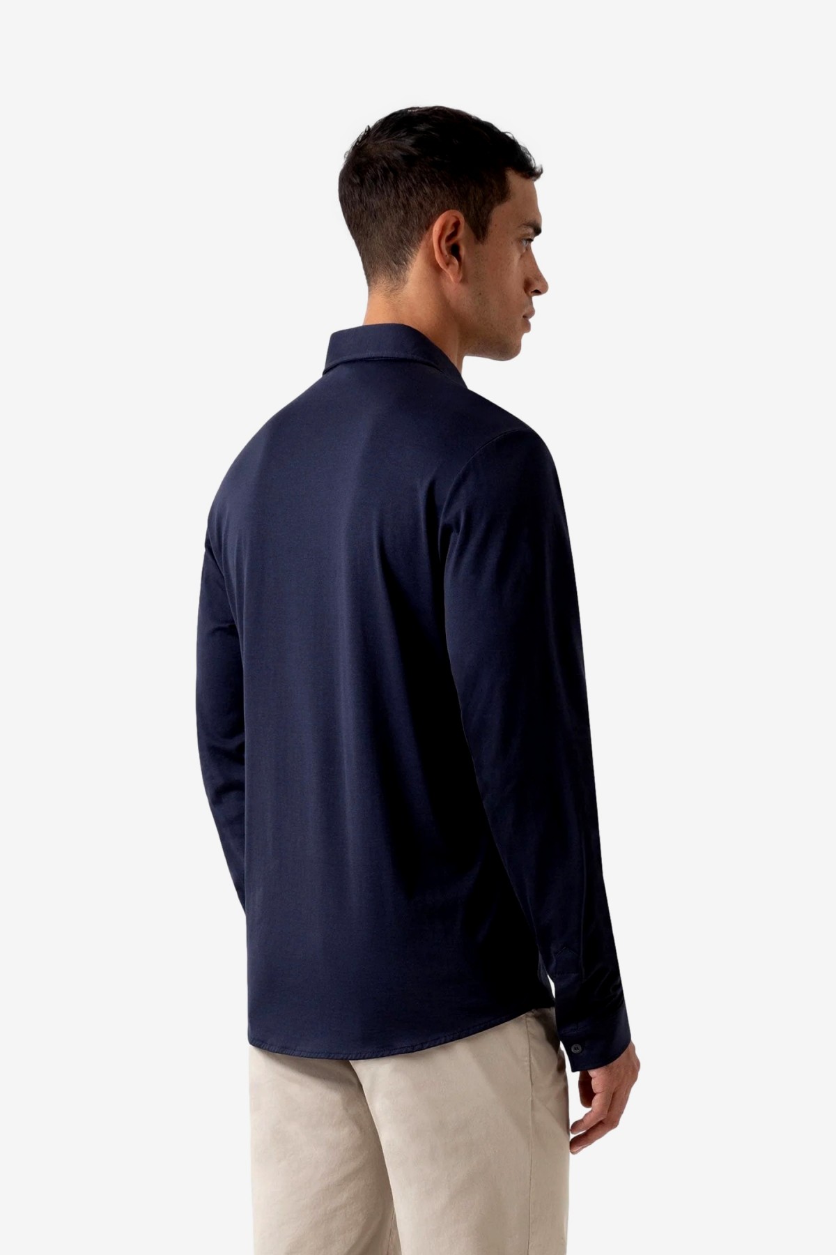 Sunspel SS Shirt in Navy