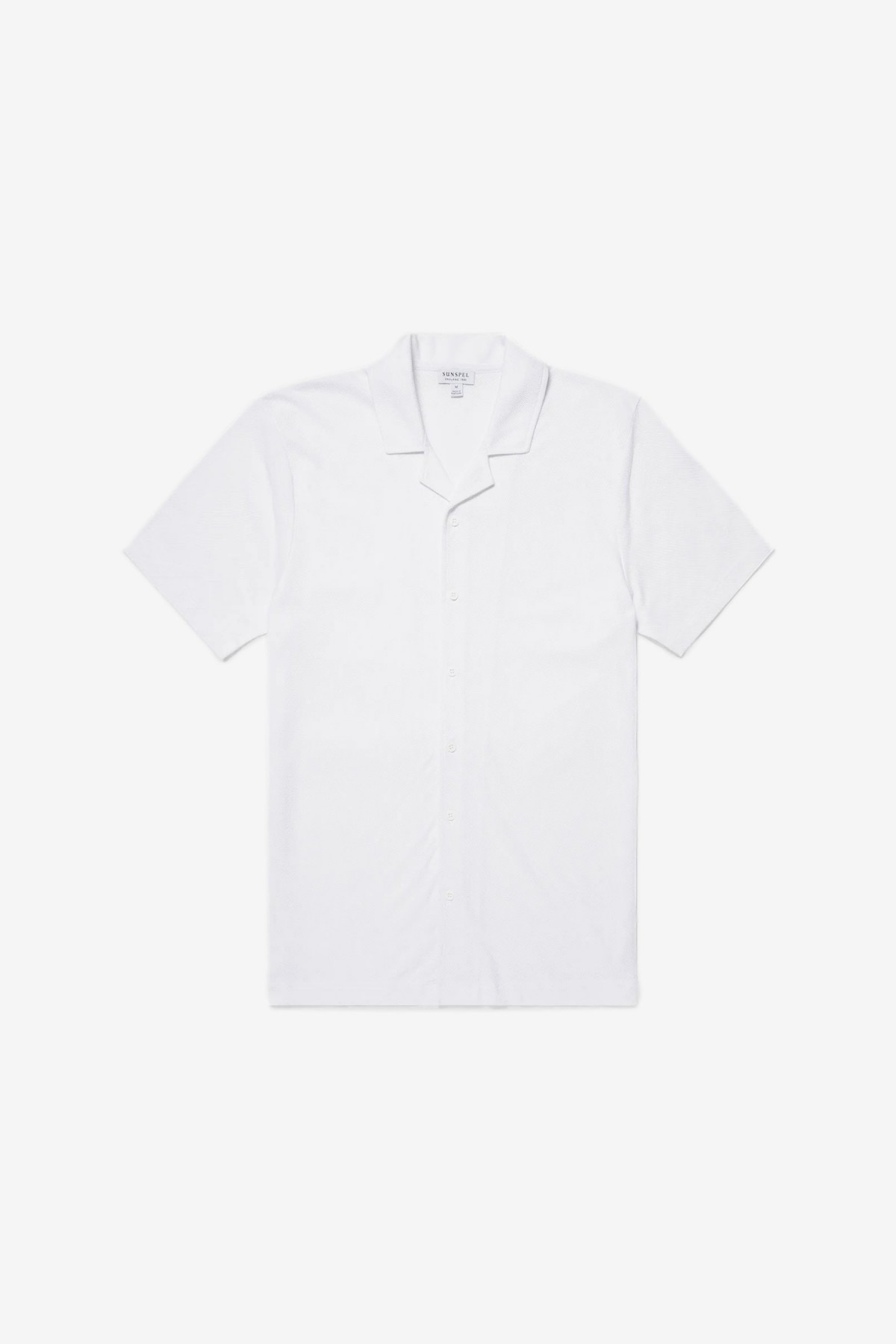 Sunspel SS Shirt in White