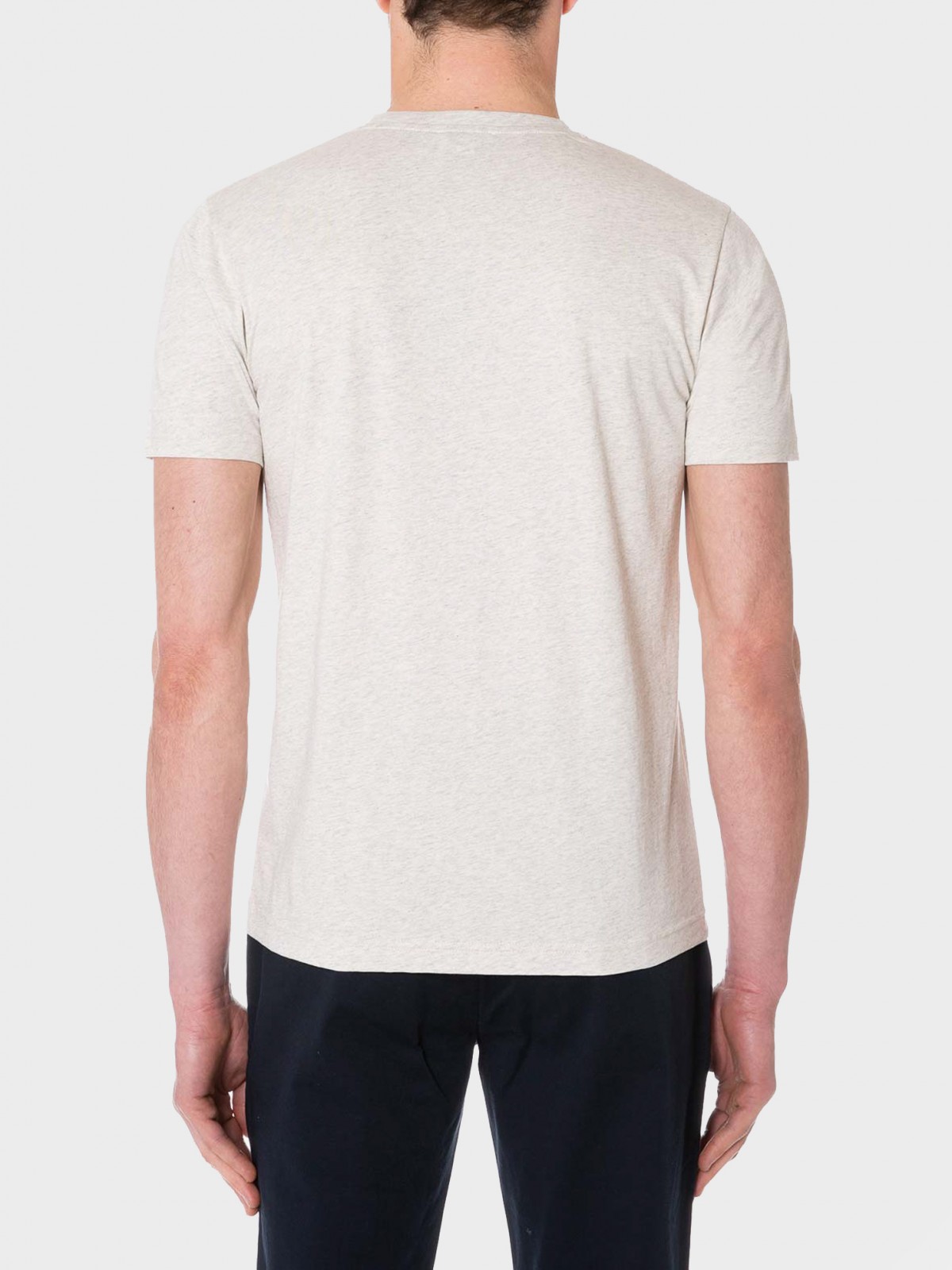 Sunspel Short Sleeve Riviera Crew Neck T-Shirt  in Archive White