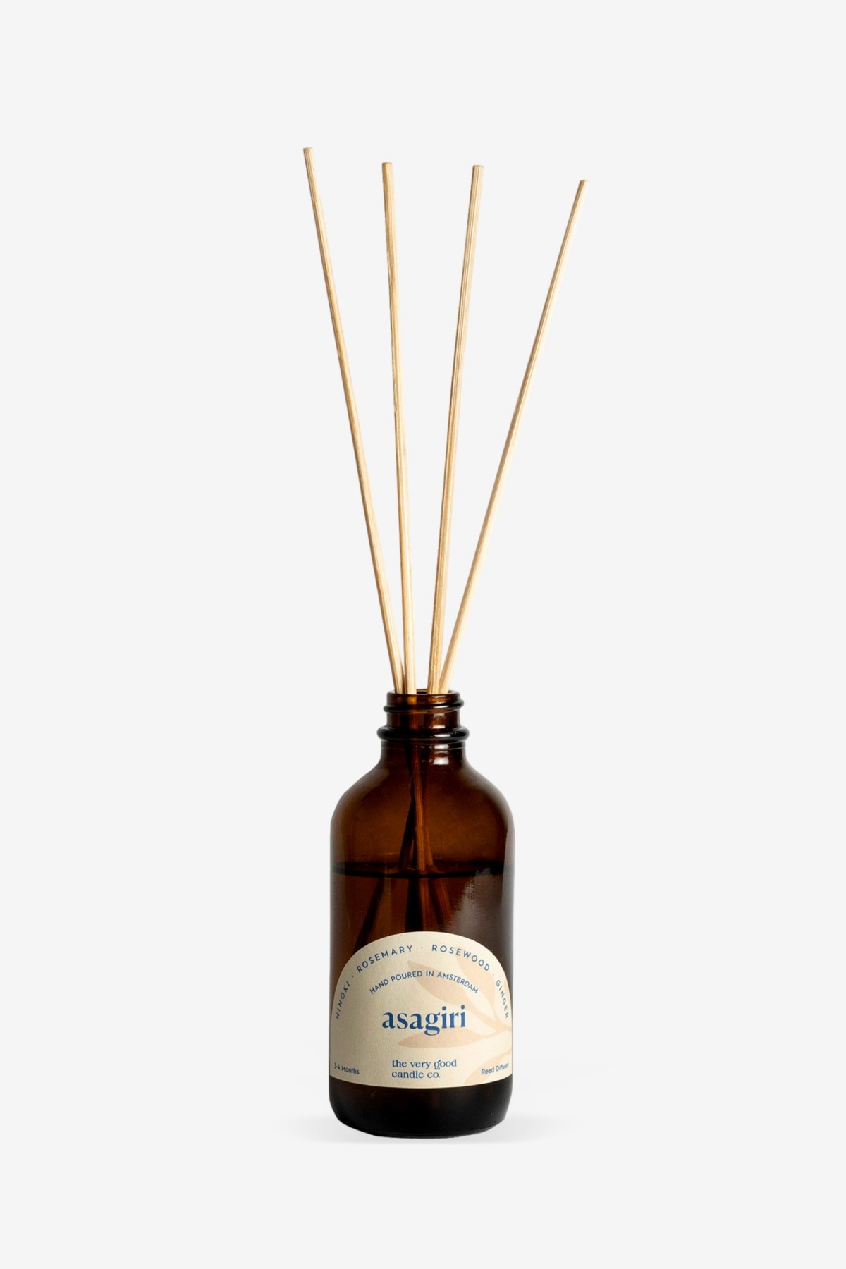 The Very Good Candle Co. Reed Diffuser 90ml in Asagiri