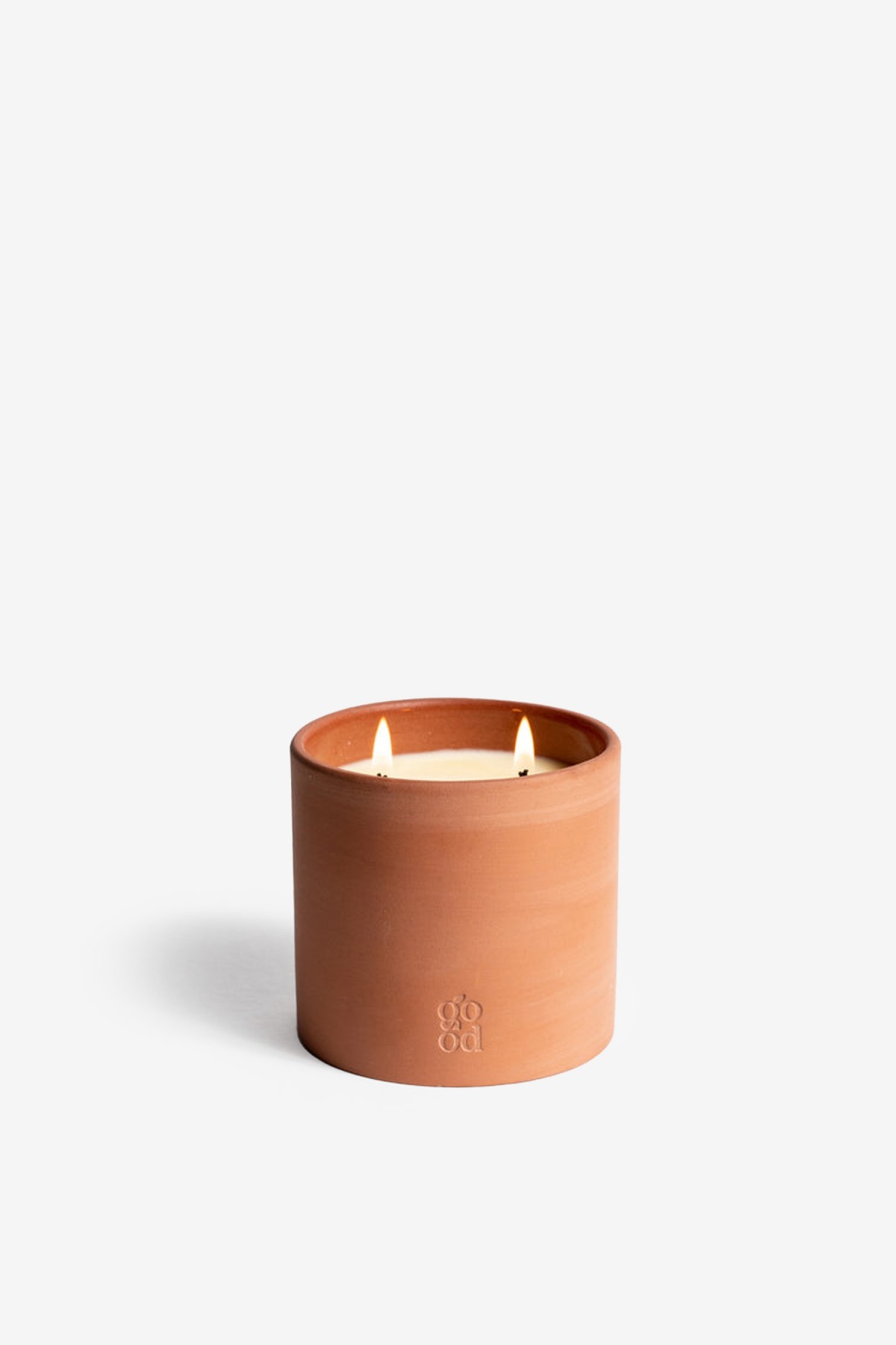 The Very Good Candle Co. Terracotta Candles 250ml/45H in Stormur