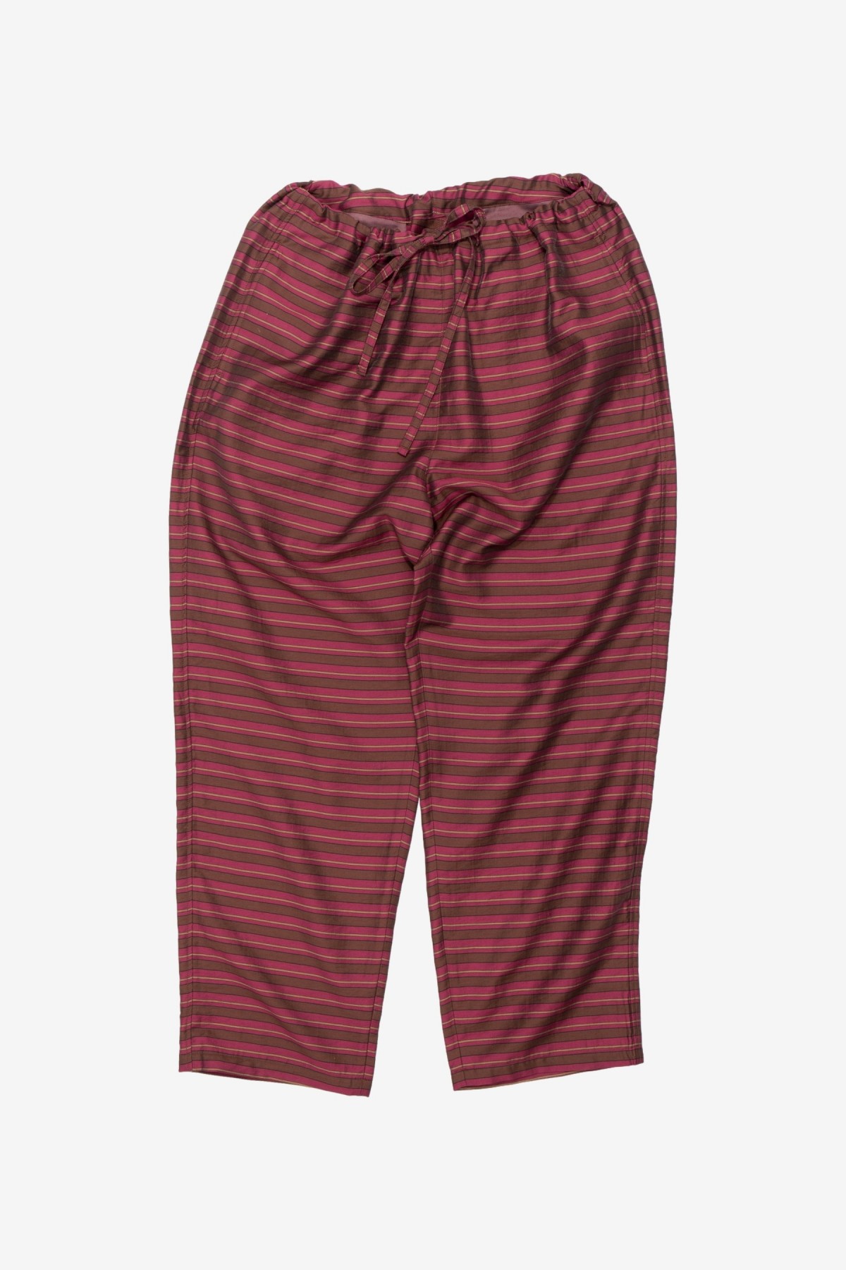Ts(s) Drawstring Pants in Brown Wine