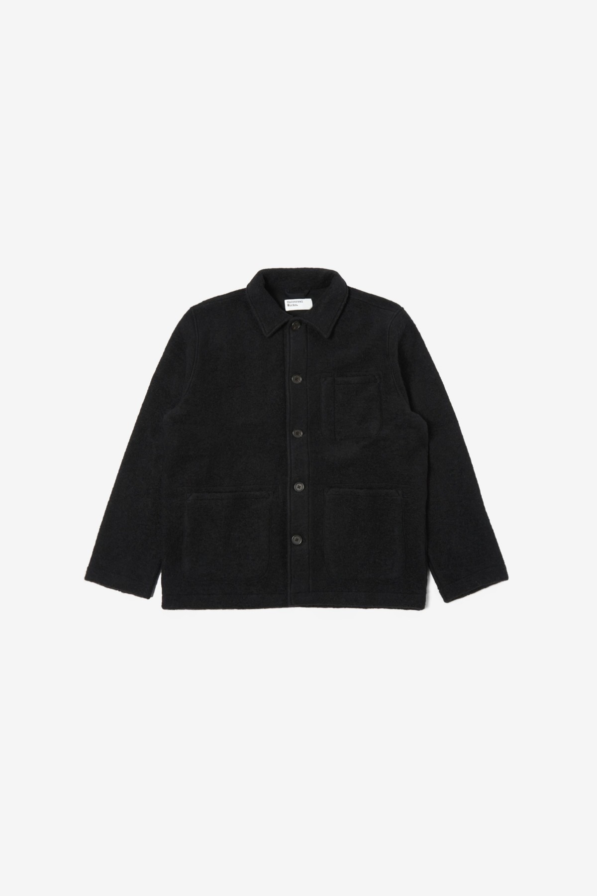 Universal Works Field Jacket in Black