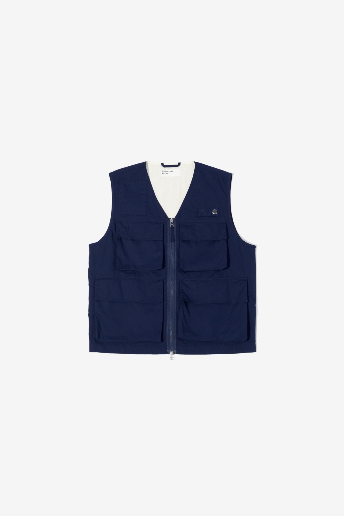 Universal Works Photographers Gilet in Navy