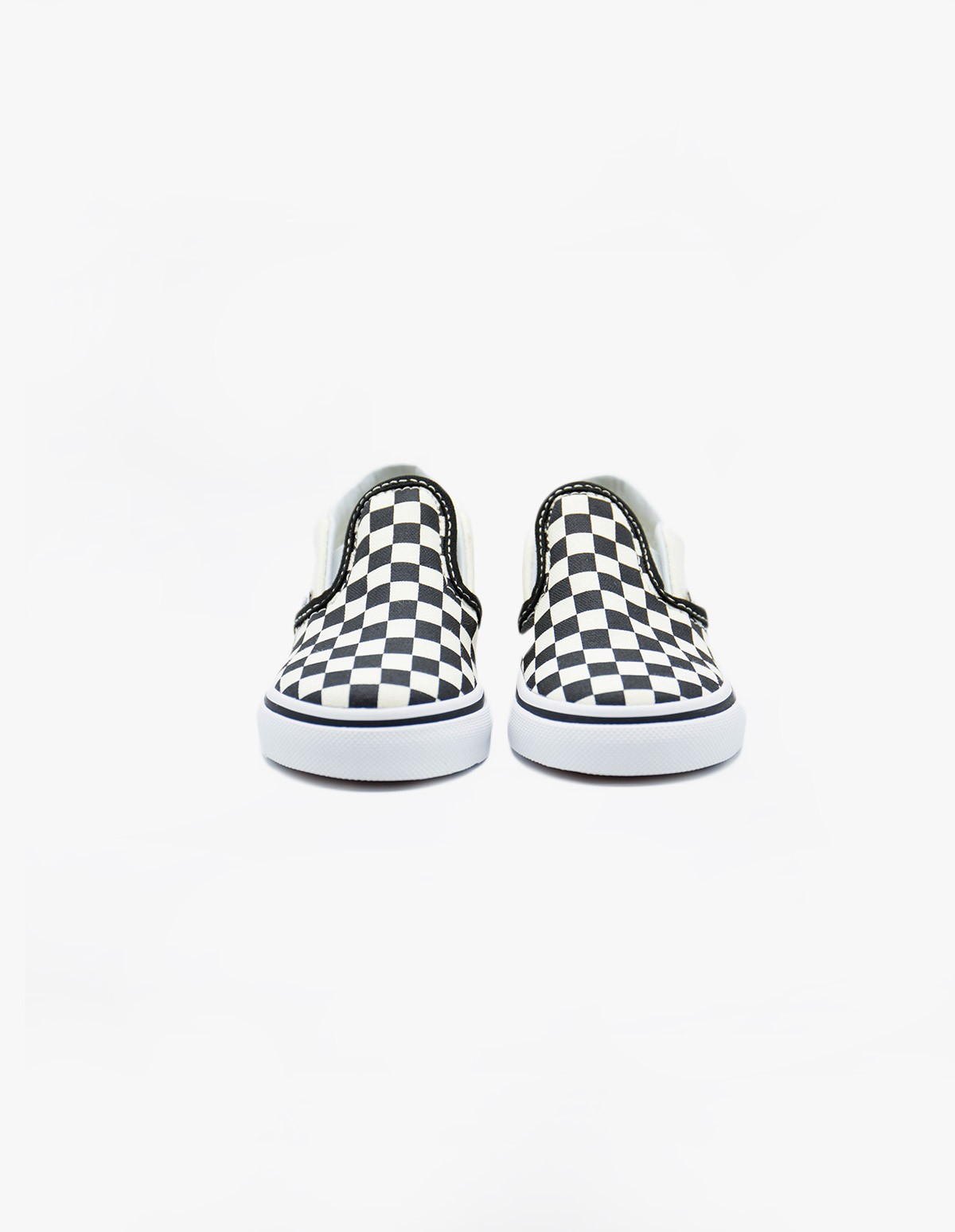 Vans Slip-On (Youth) in Black & White Checkerboard