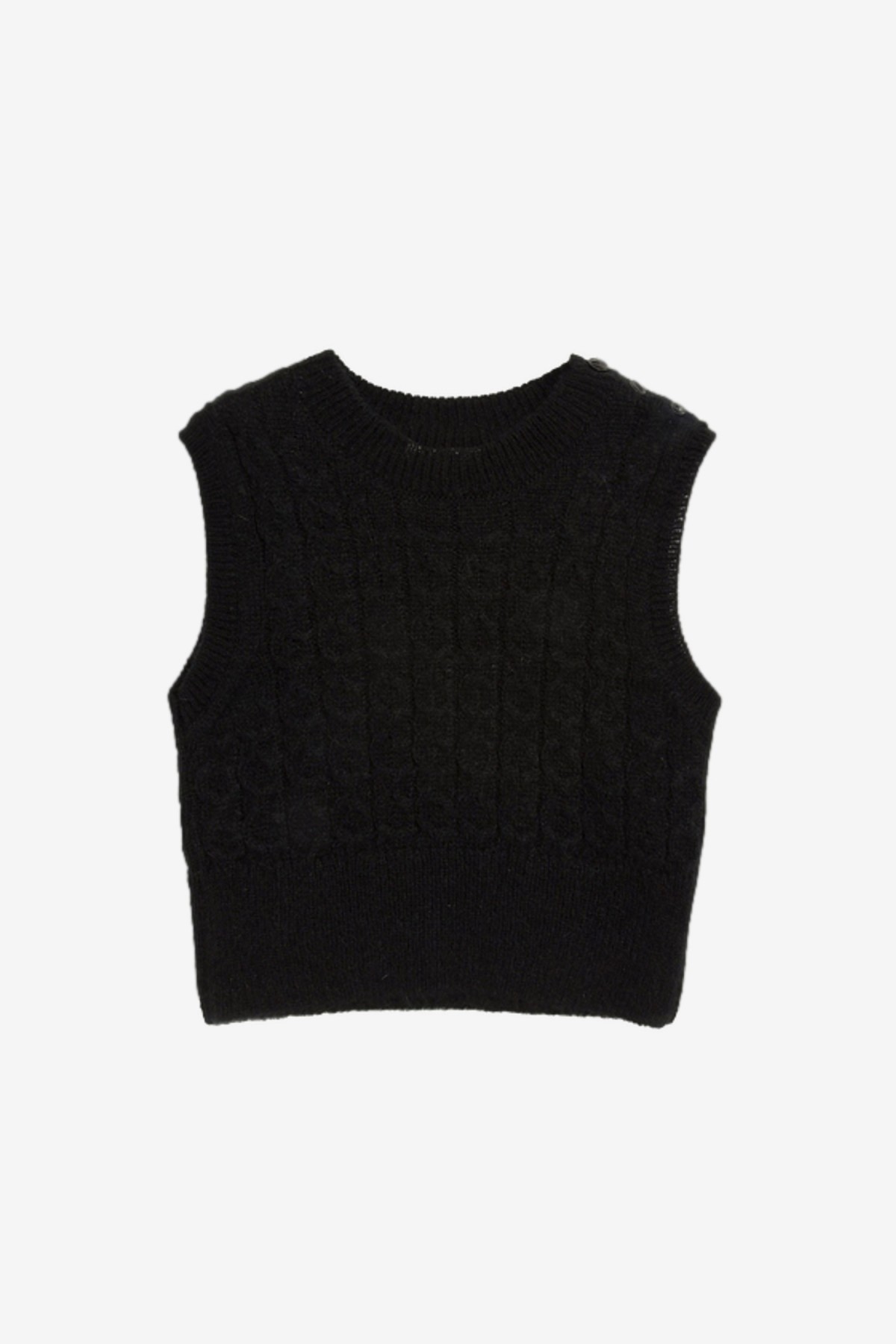 YMC You Must Create Farrow Knit in Black