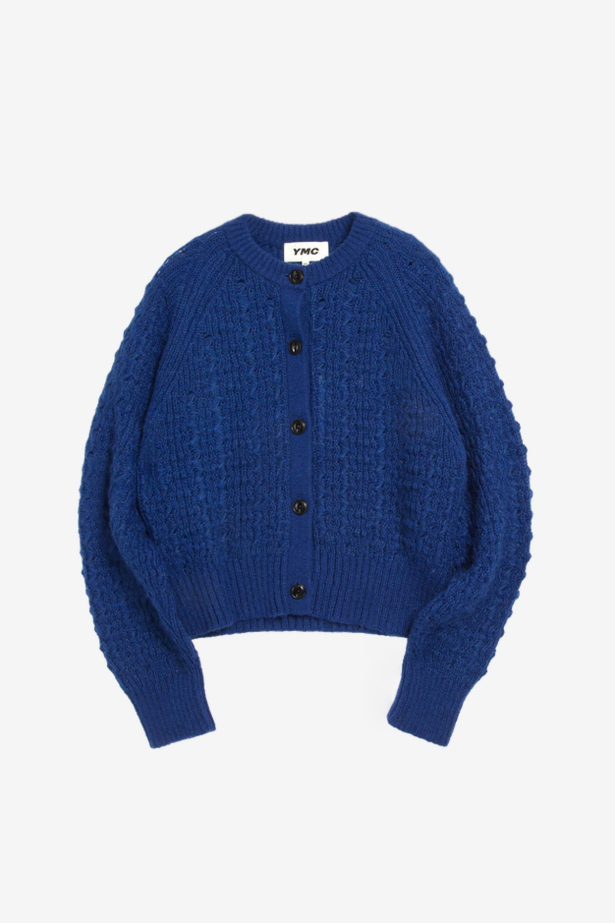 YMC You Must Create Foxtail Cardigan in Blue