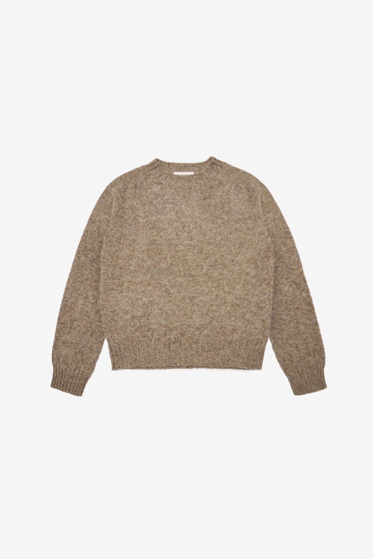 YMC You Must Create Jets Crew Neck Knit in Natural