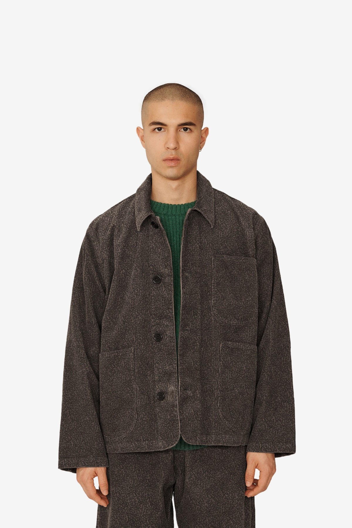 YMC You Must Create Labour Chore Jacket in Grey
