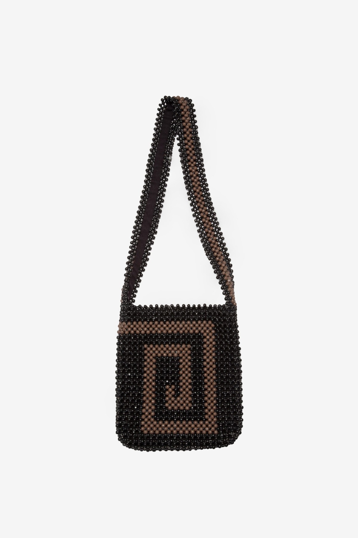 YMC You Must Create Pilgrim Bag in Brown/Black